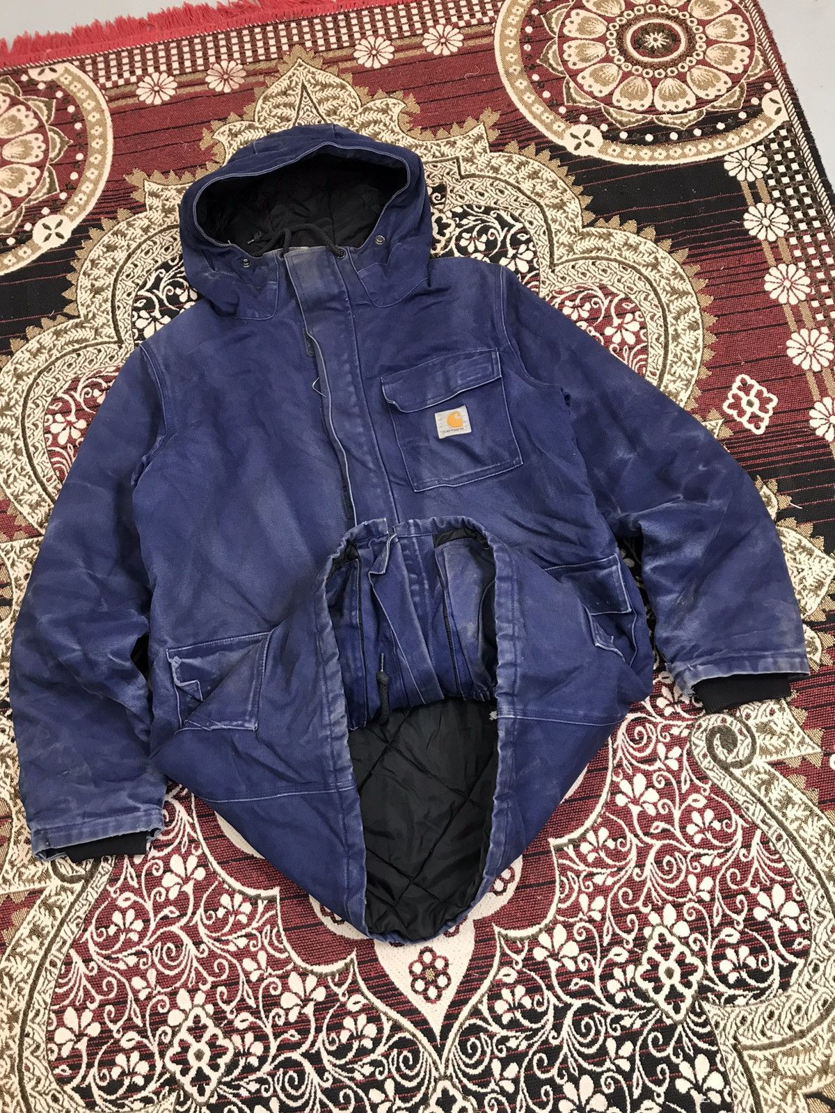 Carhartt vintage carhartt blanket jacket Size US S / EU 44-46 / 1 - 2 Thumbnail