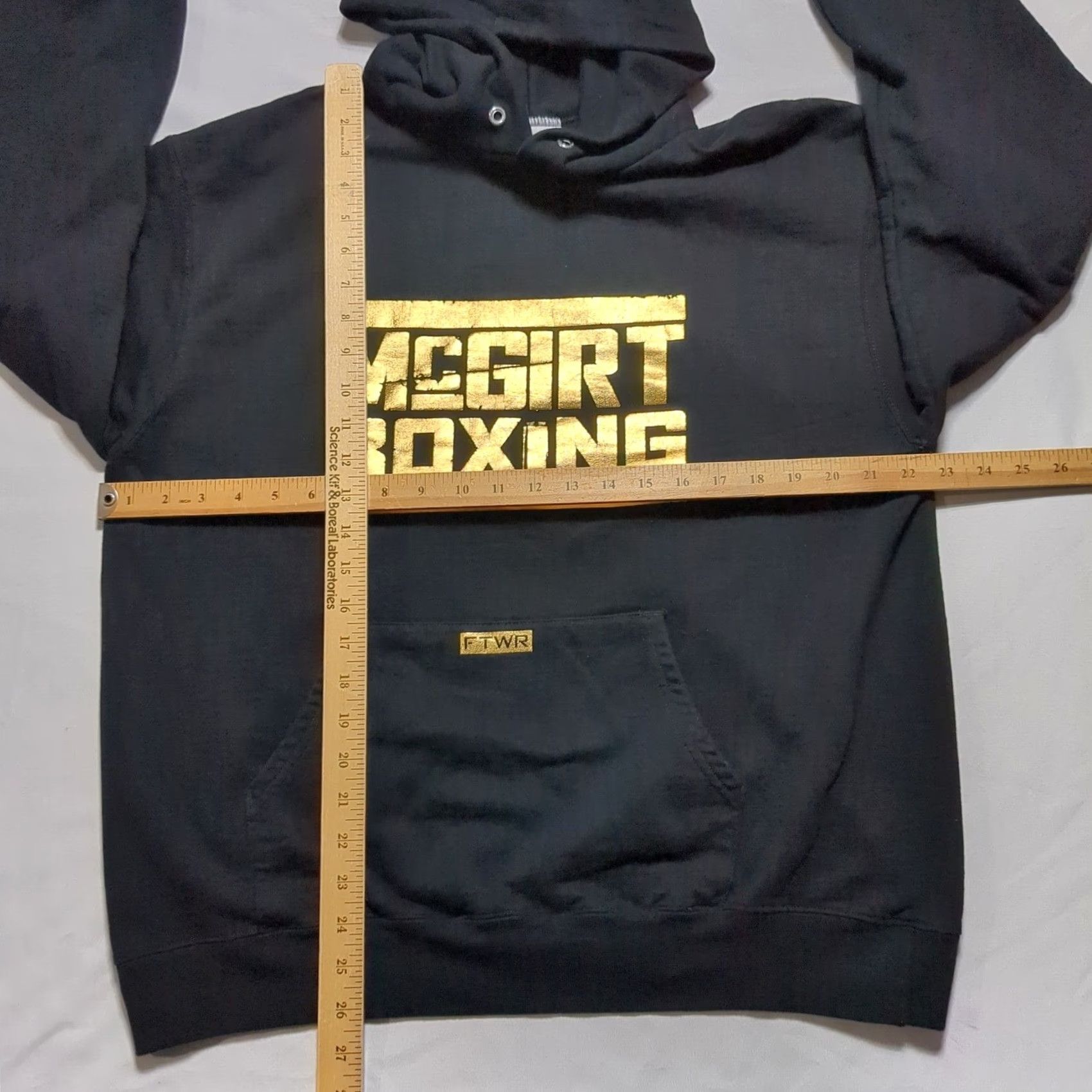 Champion VINTAGE Buddy McGirt Boxing x Champion Hoodie Men L Black Gold Pullover Sweatshirt Size US L / EU 52-54 / 3 - 4 Thumbnail