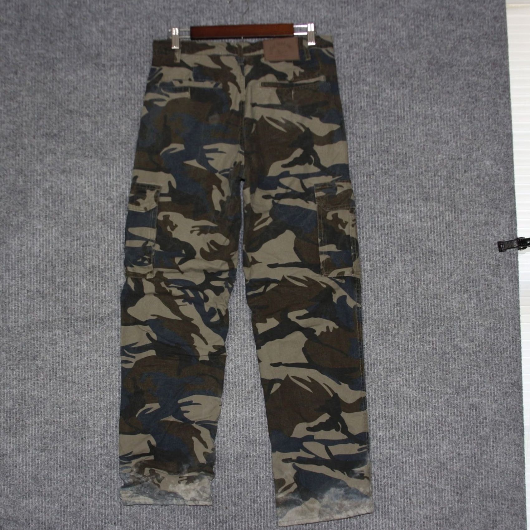 Vintage Bridge Head Angle Cargo Pants Mens 32x30 Camouflage Utility Pockets Style 1167 - Brown Size US 32 / EU 48 - 5 Thumbnail