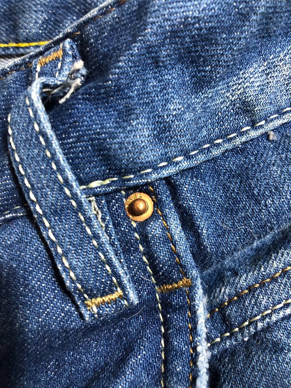 Diesel × Vintage Vintage Y2K Diesel Washed Distressed Denim Jeans Slim Size US 26 / EU 42 - 15 Thumbnail