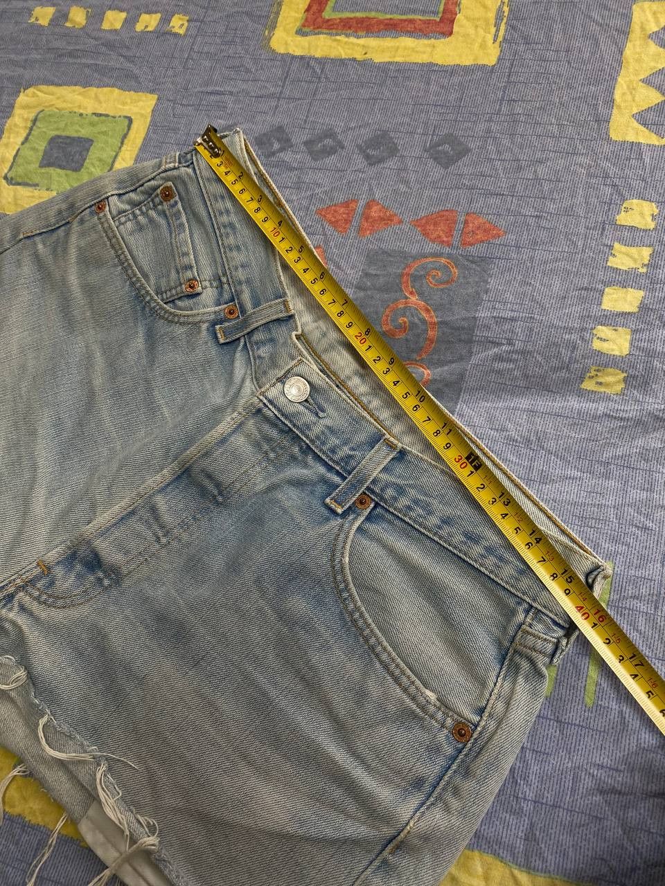 Levi's Levis Womens 501 Shorts Denim Size 34" / US 12 / IT 48 - 8 Thumbnail