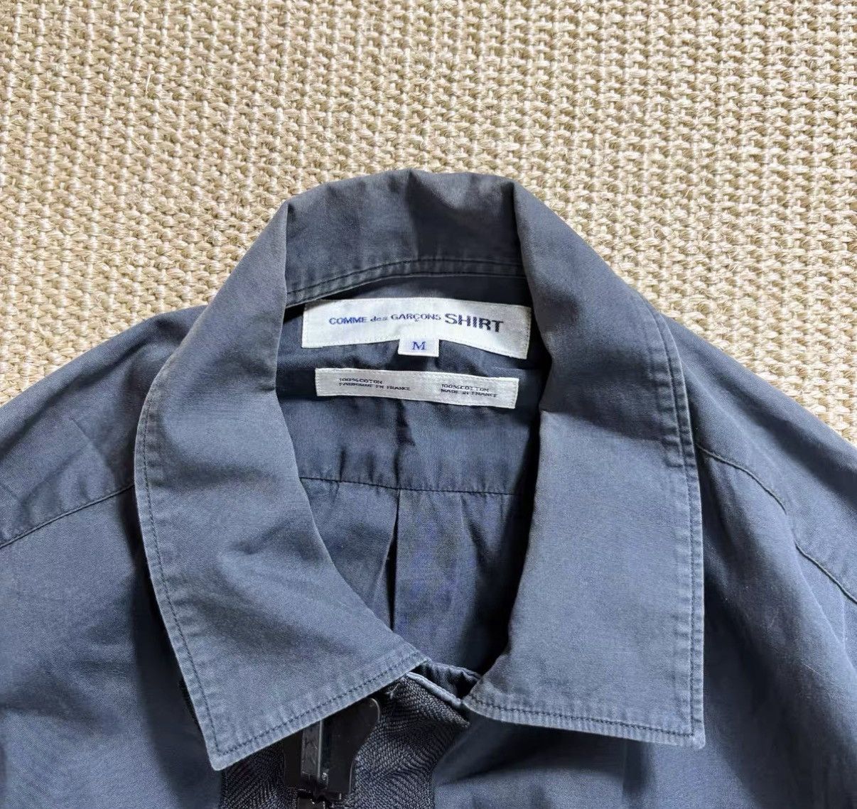 Comme des Garcons Comme des Garçons Shirt Oversized Zip Detail Shirt J29 Size US M / EU 48-50 / 2 - 3 Thumbnail