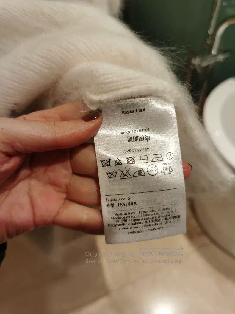 Valentino Valentino Rabbit fur knitwear Size S / US 4 / IT 40 - 6 Thumbnail