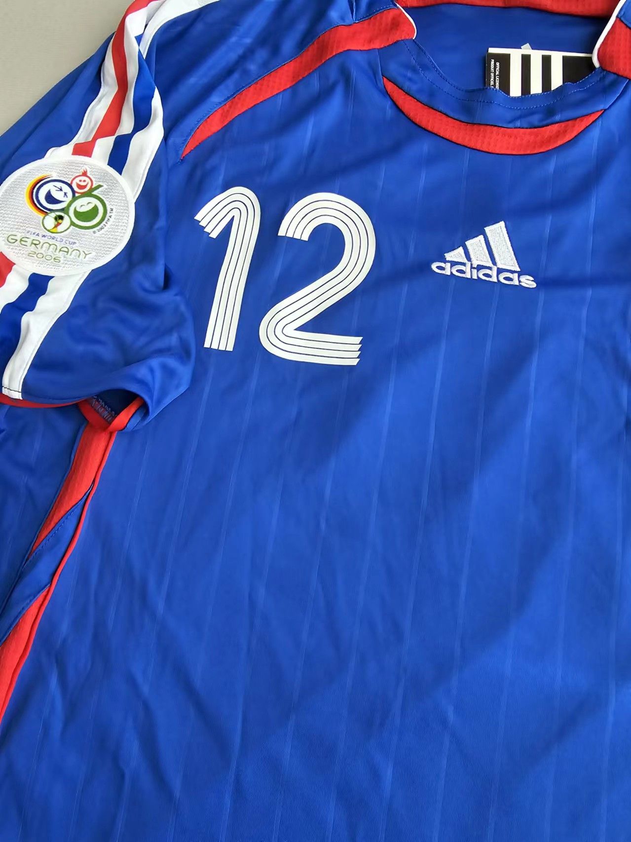 Other 2006 Worlf Cup France 12 Thierry Henry Jersey Size US XXL / EU 58 / 5 - 3 Thumbnail