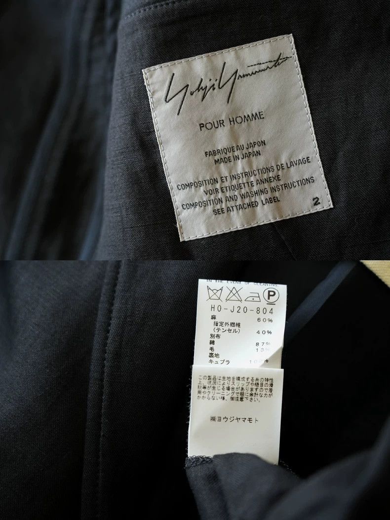 Yohji Yamamoto Yohji Yamamoto 16SS longitudinal runway jacket-2505 Size US M / EU 48-50 / 2 - 7 Thumbnail