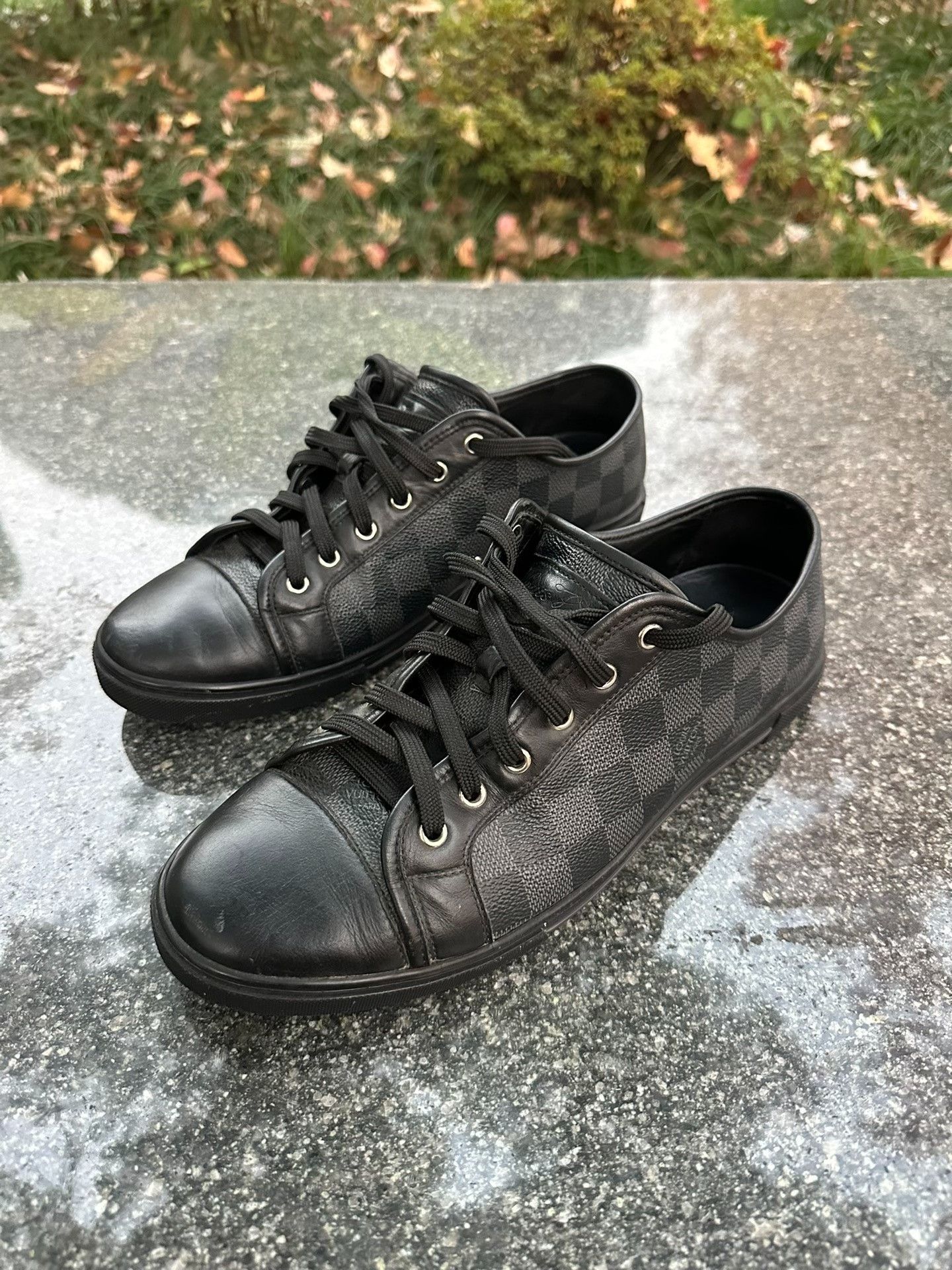 Louis Vuitton LV Monogram Checkerboard Sneakers Size US 7.5 / EU 40-41 - 1 Thumbnail