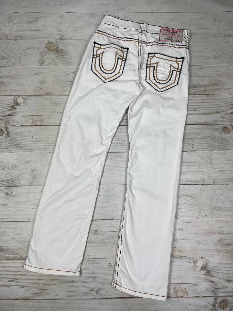 White fashion true religion jeans mens