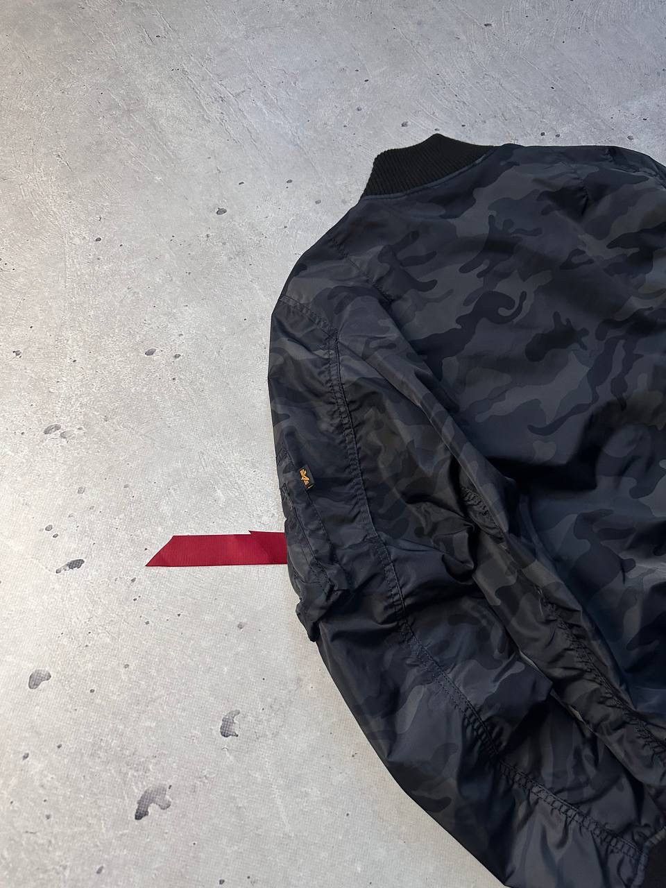 Alpha Industries Alpha Industries Nylon Light Bomber MA1 Tactical War Y2K USA Size US S / EU 44-46 / 1 - 8 Thumbnail