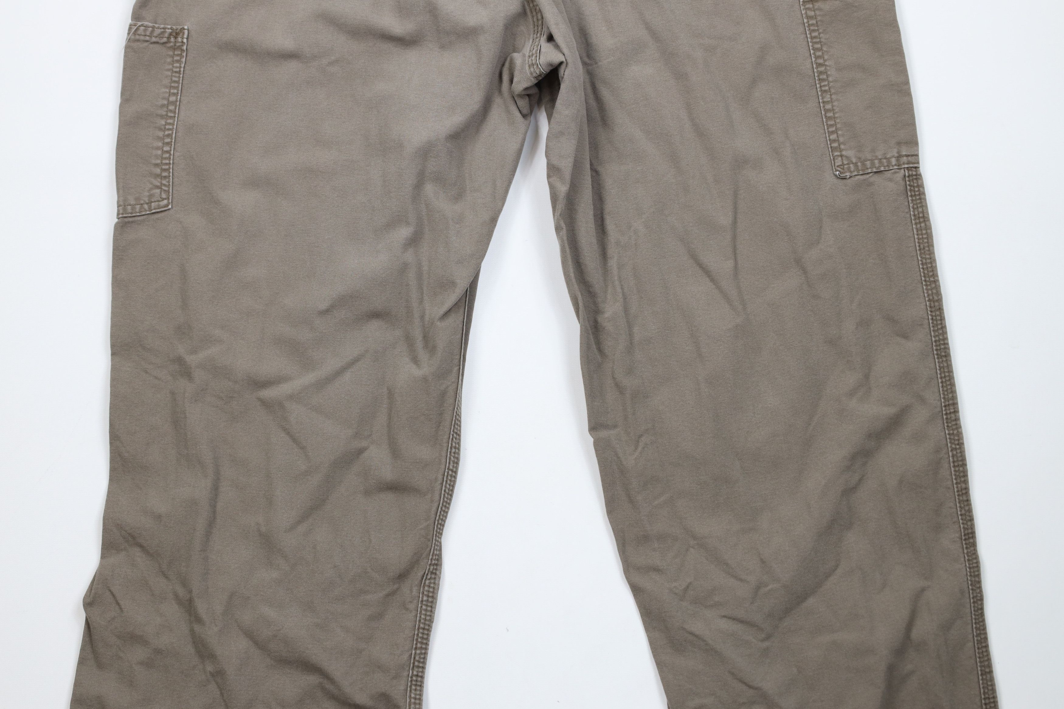 Carhartt Vintage Carhartt Dungaree Fit Wide Leg Pants Light Brown Size US 40 / EU 56 - 12 Thumbnail