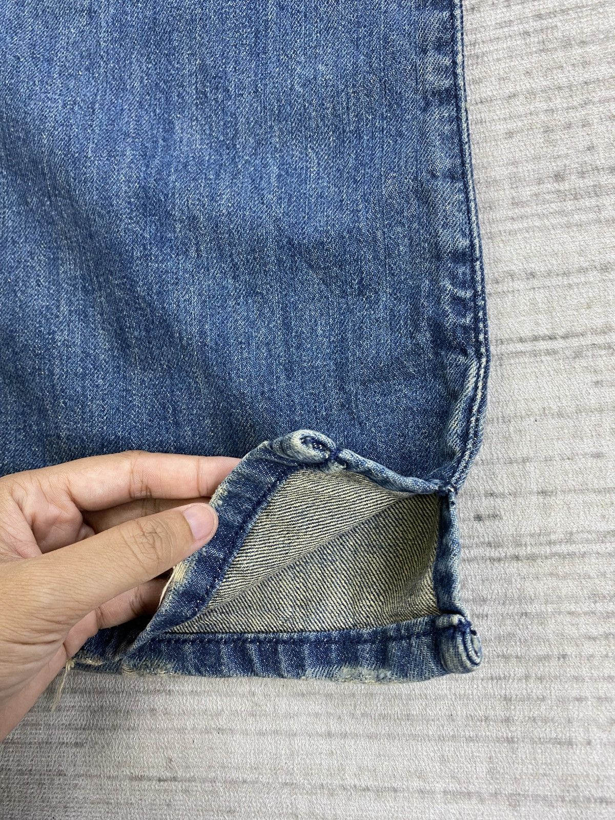 Le Grande Bleu (L.G.B.) × Vintage × Volcom Vintage Flared Volcom Liberated Bootcut Style Denim Pants Size US 30 / EU 46 - 10 Thumbnail