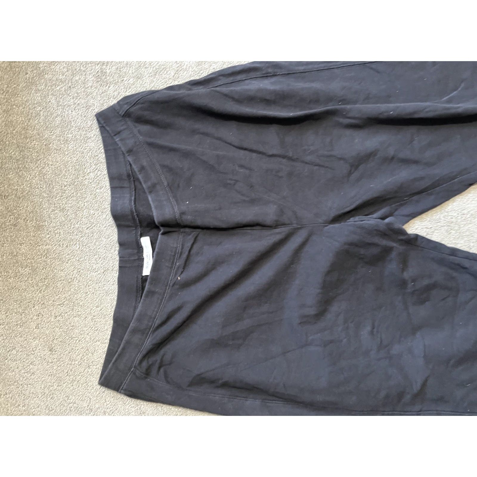 Vintage Style & Co Woman’s Black Stretch Capris Size Large Size ONE SIZE - 3 Thumbnail
