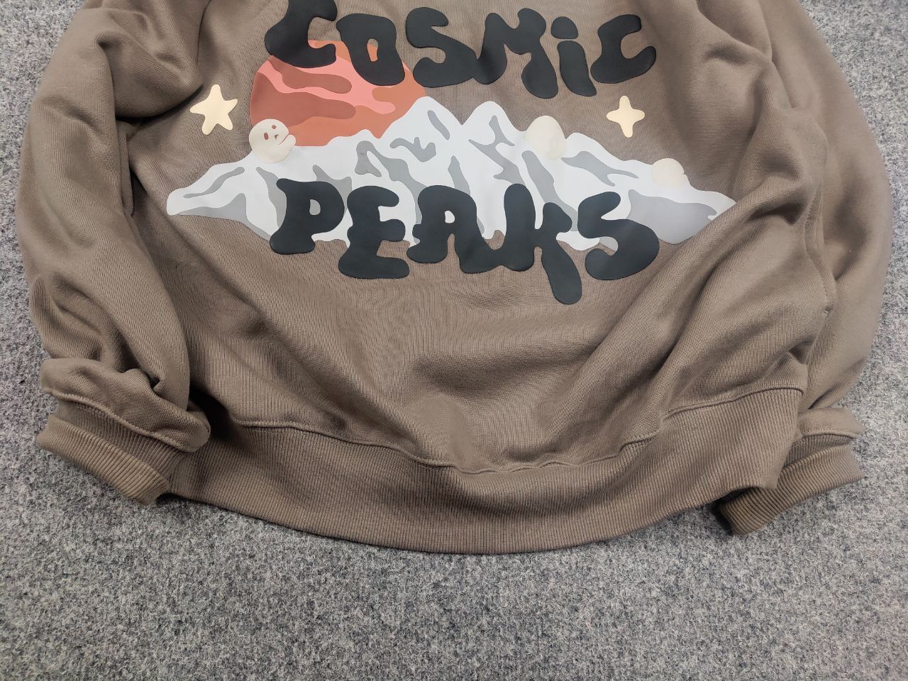 Broken Planet Broken Planet Cosmic Peaks Logo Brown Oversized hoodie Size US M / EU 48-50 / 2 - 6 Thumbnail
