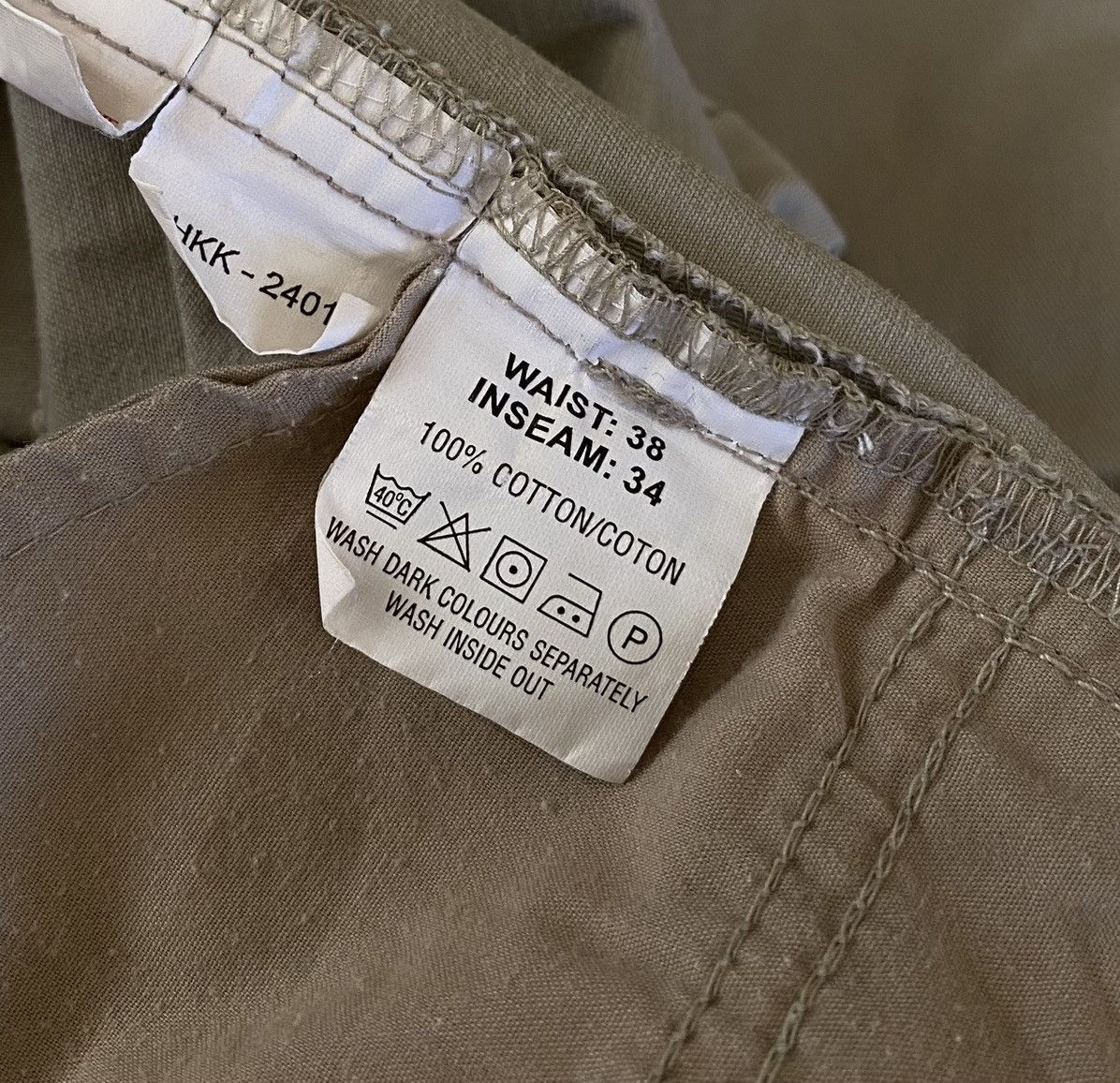 Yves Saint Laurent Yves Saint Laurent Pocket Logo Pants x Luxury x Vintage Size US 38 / EU 54 - 8 Thumbnail