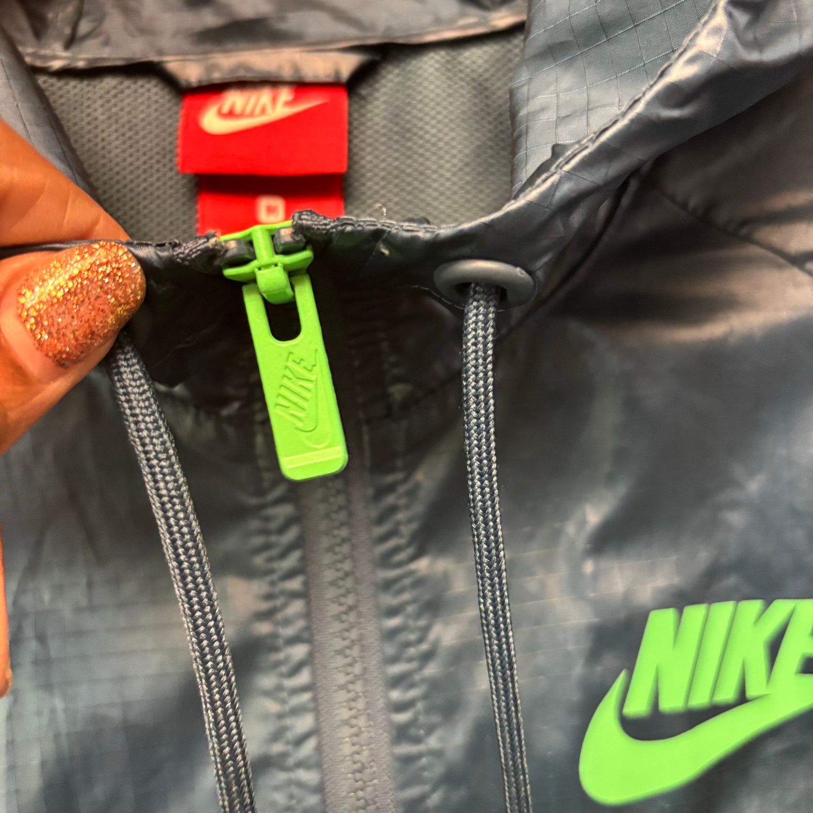 Nike Nike Windrunner Jacket Logo Zip Hooded Windbreaker Gorpcore Size M / US 6-8 / IT 42-44 - 10 Thumbnail