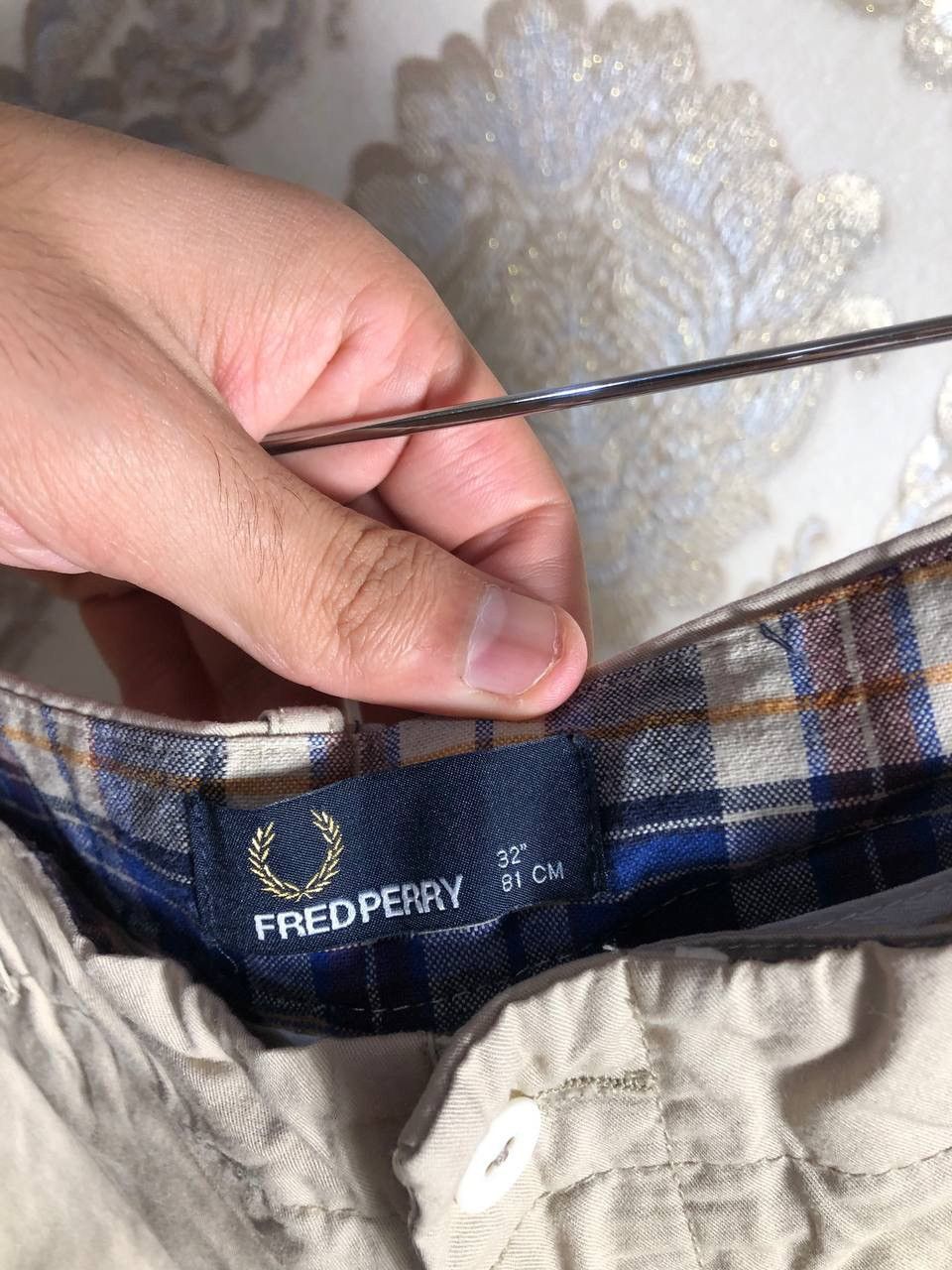 Fred Perry × Vintage VERY RARE FRED PERRY CLASSIC SHORTS ENGLAND STYLE CASUAL 90s Size US 32 / EU 48 - 4 Thumbnail
