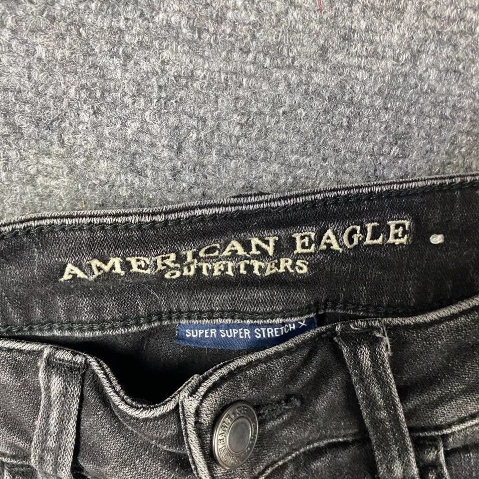American Eagle Outfitters American Eagle Shorts Women's 4 H-Rise Shortie Denim Cut Off Size 27" / US 4 / IT 40 - 5 Thumbnail