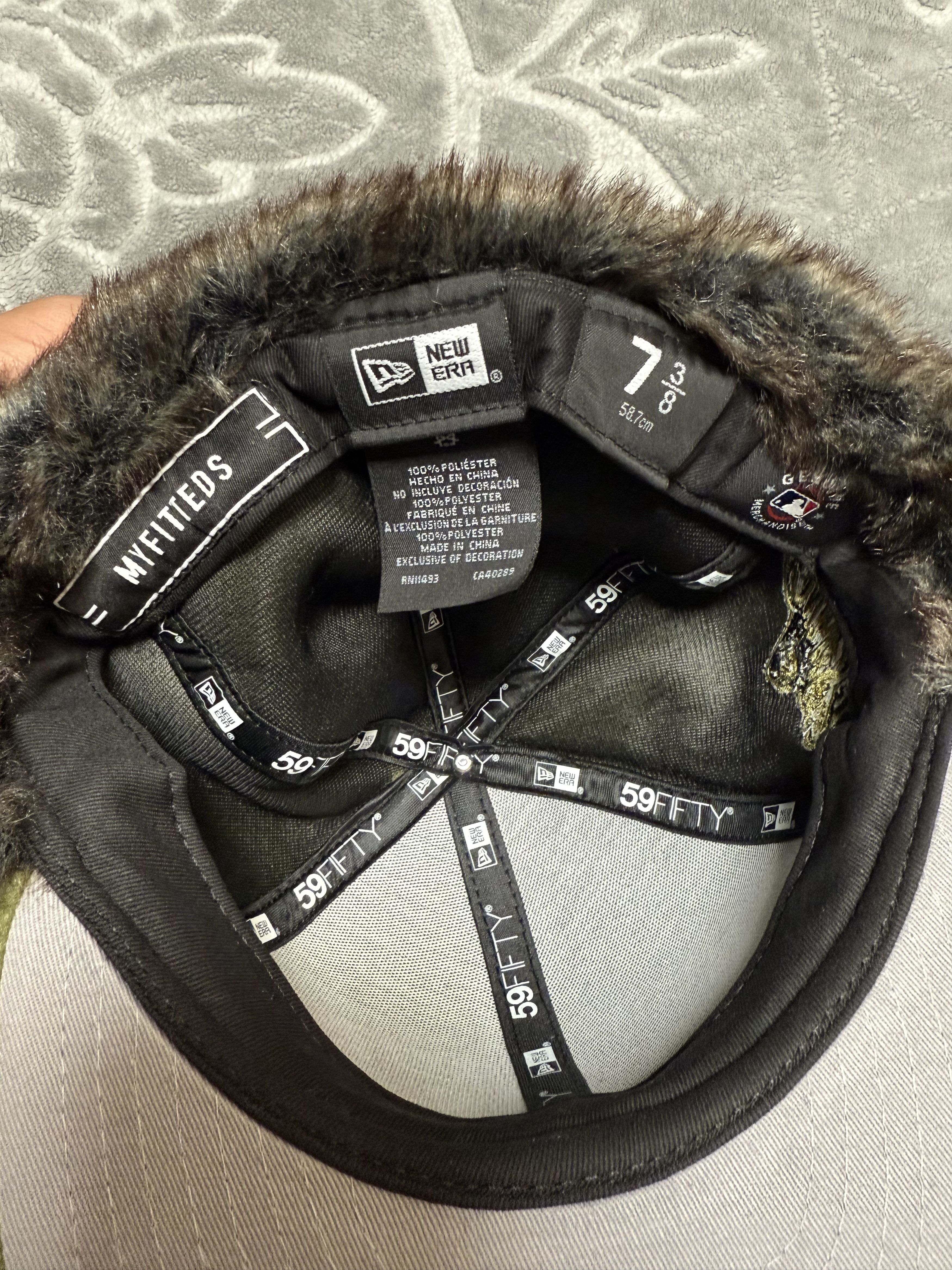 MyFitteds × New Era × New York Yankees 7 3/8 NEW YORK YANKEES 1996 WORLD SERIES SHERPA DOG EAR Size ONE SIZE - 5 Thumbnail