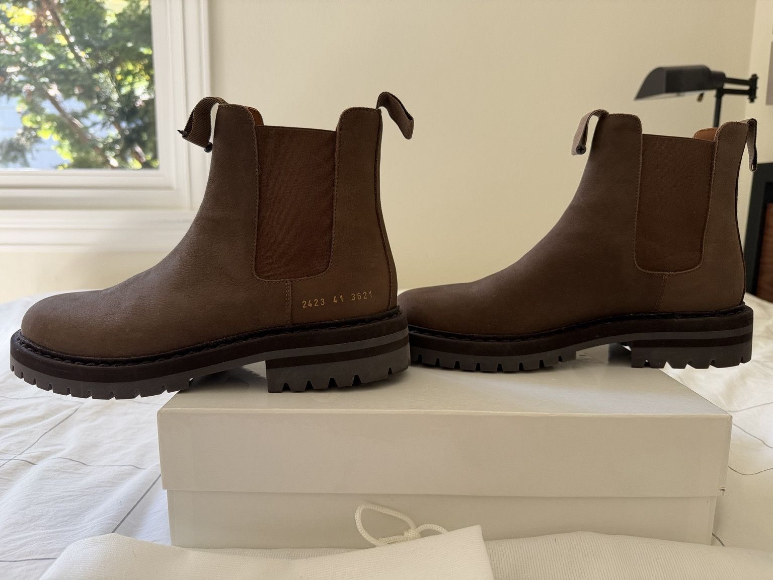 Common Projects Common Projects Chelsea Lug Sole Boots Size US 8 / EU 41 - 8 Thumbnail