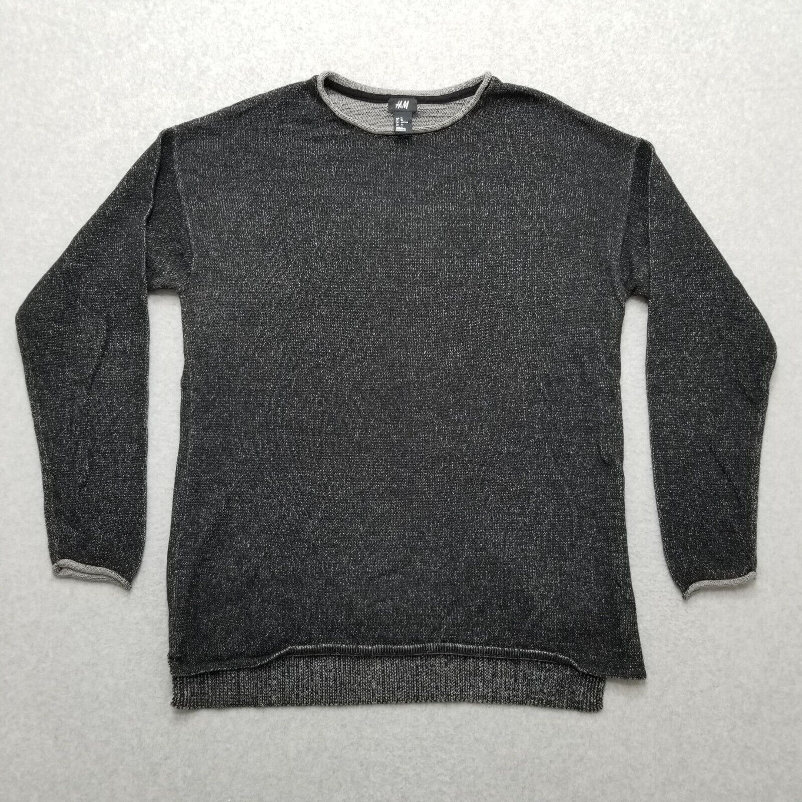 H&M H&M Sweater Mens XL Gray Long Sleeve Pullover Size US XL / EU 56 / 4 - 1 Thumbnail