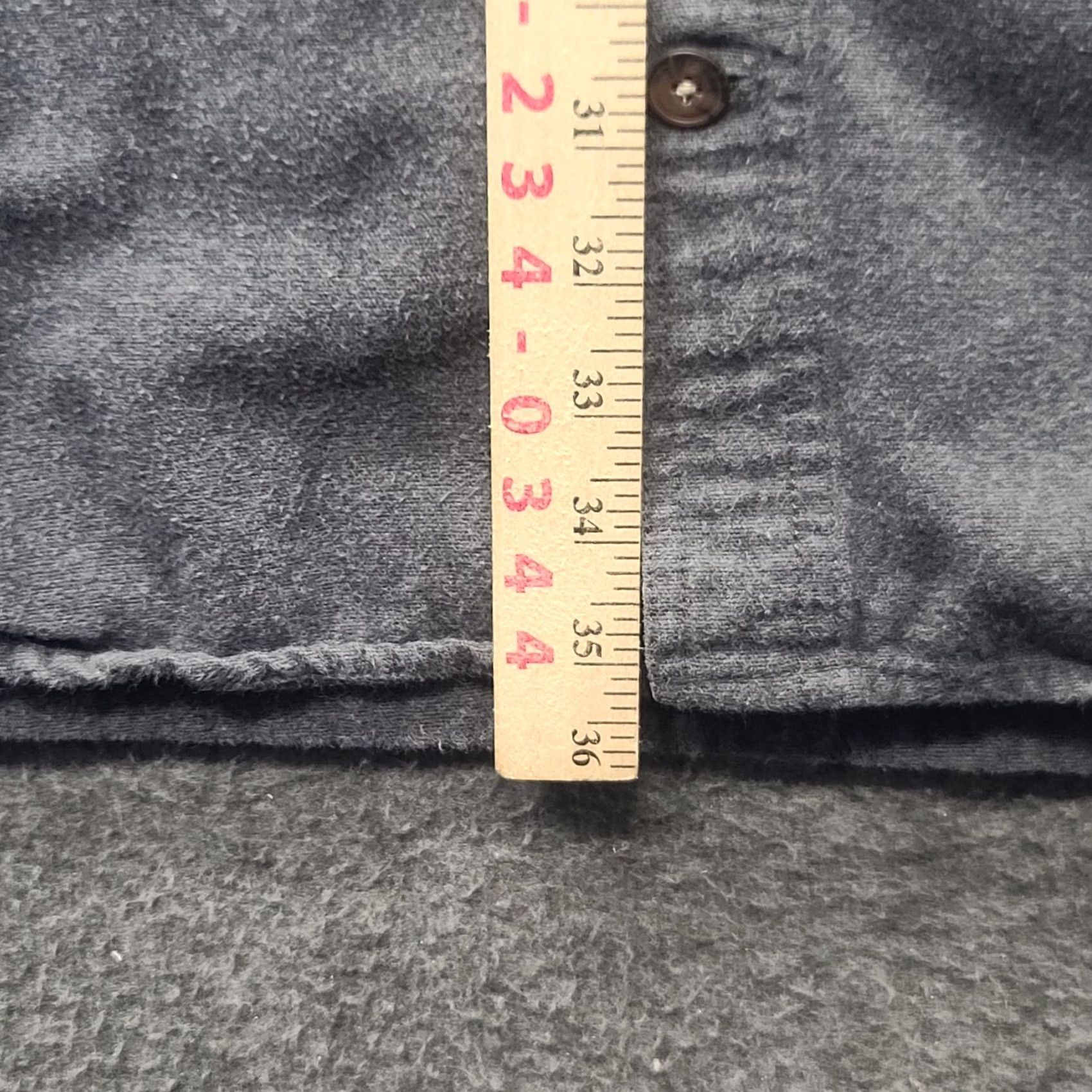 Vintage Duluth Shirt Jacket Mens 2XLT Tall Fire Hose Shacket Heavy Duty Relaxed Fit Cotton Canvas Gray Size US XXL / EU 58 / 5 - 4 Thumbnail
