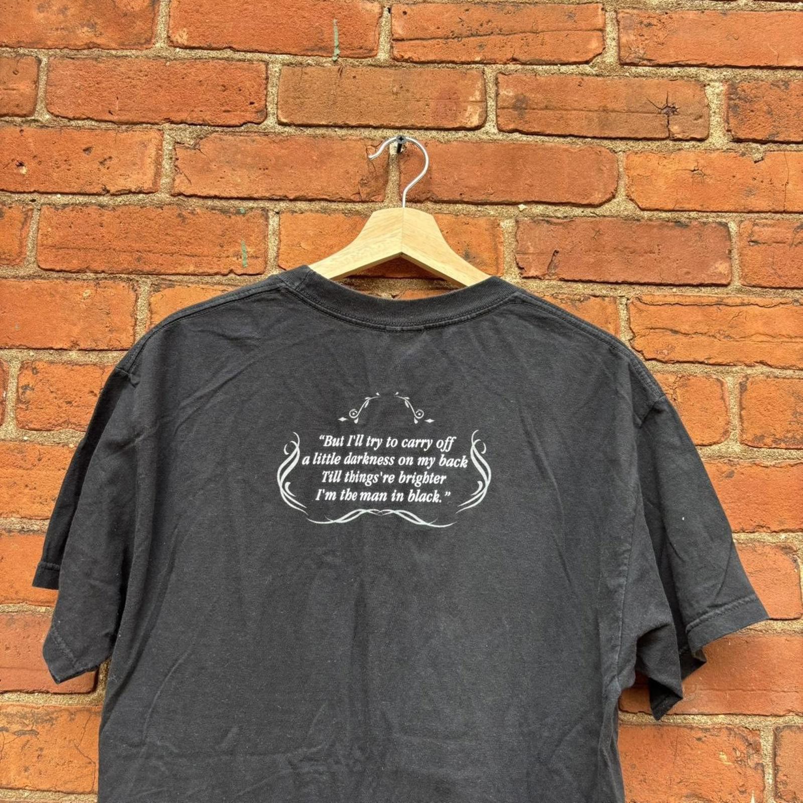 Other vintage Johnny cash the man in black t shirt 2004 L Size US L / EU 52-54 / 3 - 5 Thumbnail