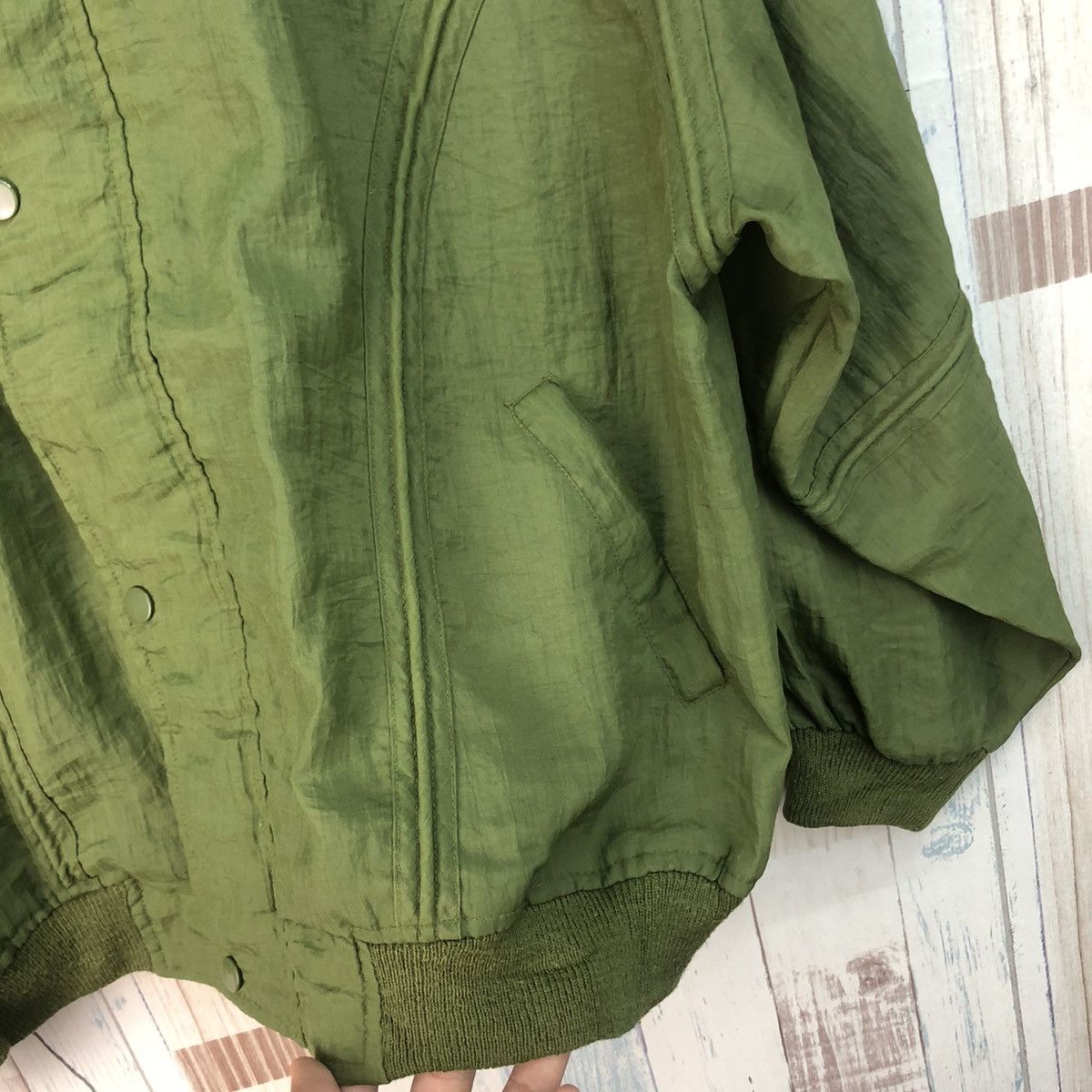 Japanese Brand × Vintage Vintage 90s Japanese Brand Mackoul Bomber Jacket Style Size US L / EU 52-54 / 3 - 6 Thumbnail