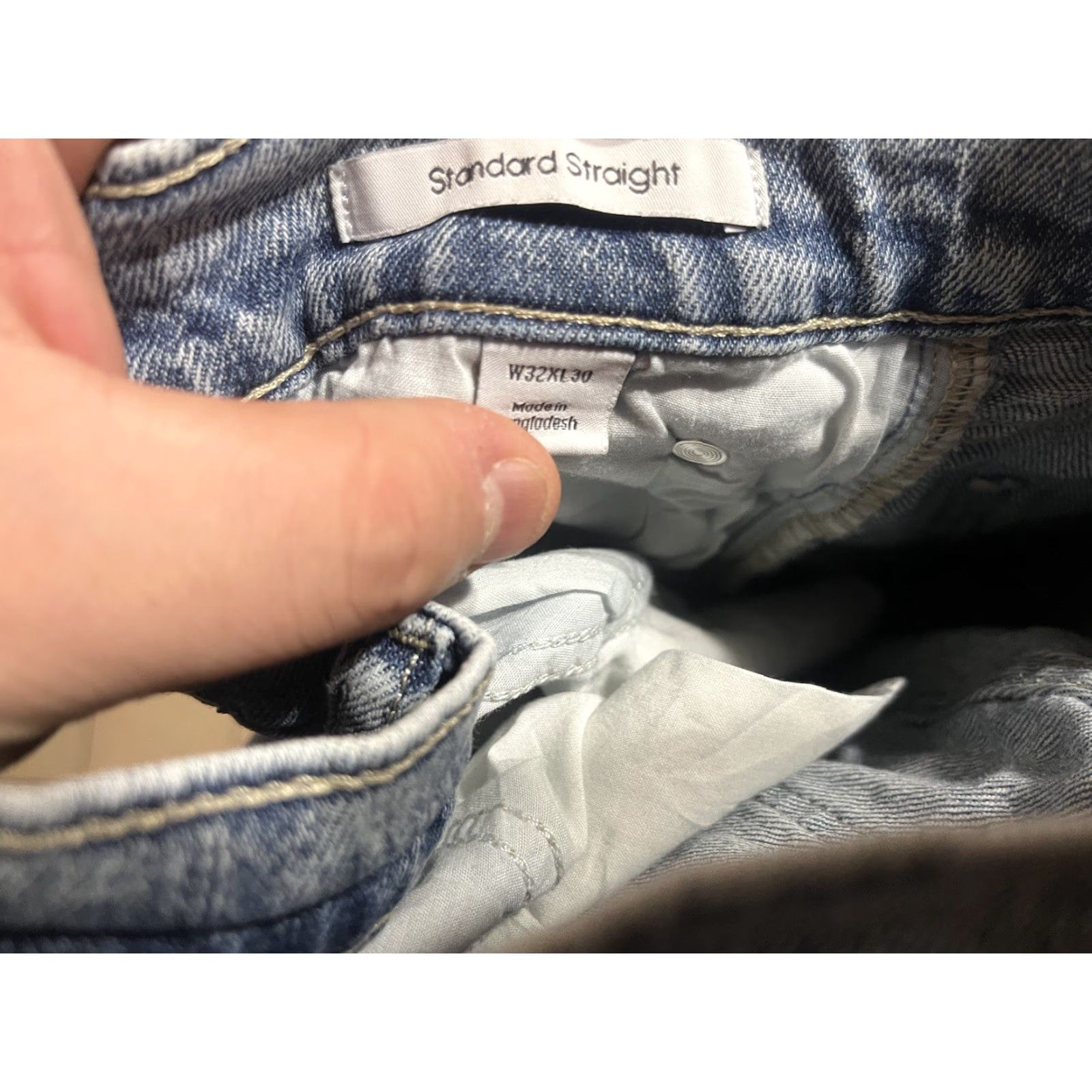 Calvin Klein Calvin Klein Jeans Straight Denim Blue Regular Men 32x24 Inseam 24 Hemmed Stretch 5-Pocket Mid Rise 32x24 Sz 32 Blue Jeans Size US 32 / EU 48 - 6 Thumbnail