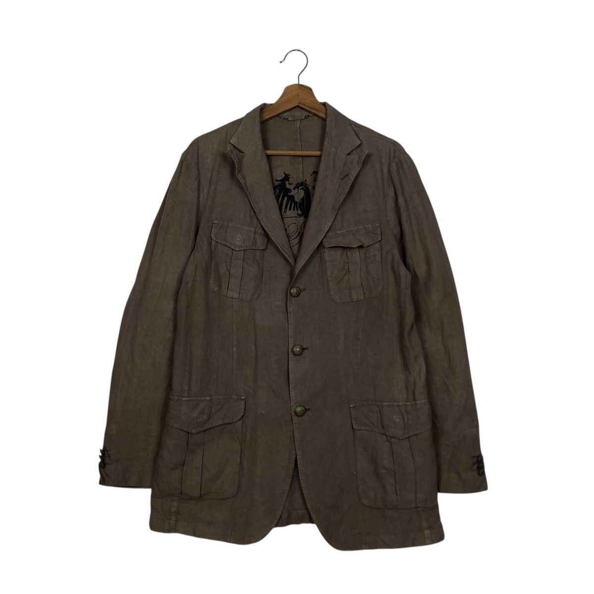 Japanese Brand 🔥VINTAGE CHORE WORK JACKET SABI SABI ISSEY MIYAKE Size US M / EU 48-50 / 2 - 4 Thumbnail