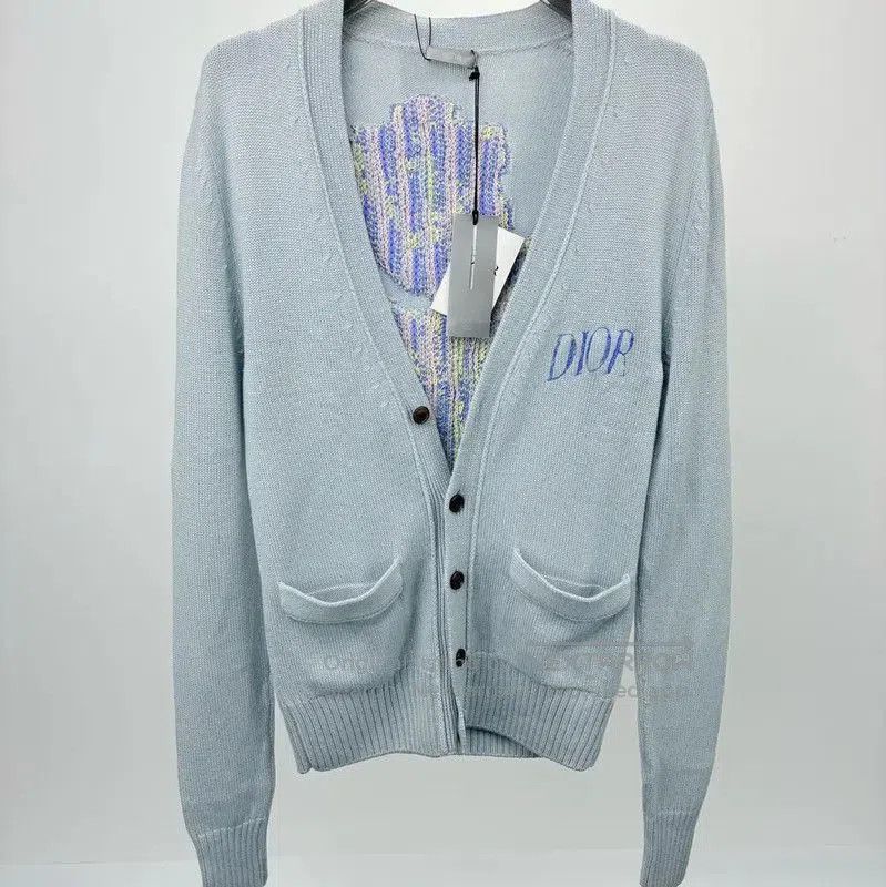 Dior Dior Gray Cardigan for Men XS Size . Size US XS / EU 42 / 0 - 1 Thumbnail