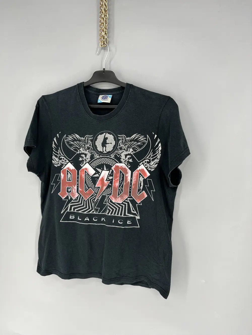 Vintage VINTAGE ACDC BLACK ICE TEE Heavy Metal Rock T-Shirt Like Size US M / EU 48-50 / 2 - 3 Thumbnail