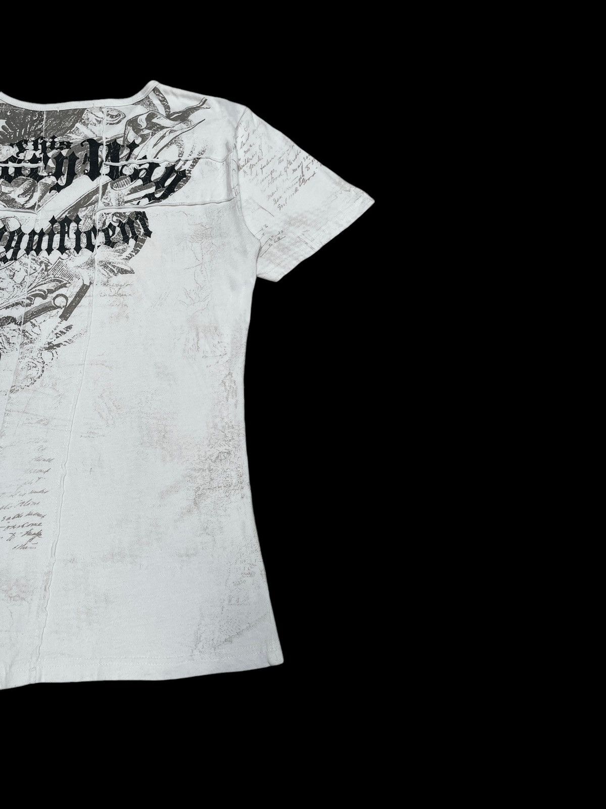 If Six Was Nine × In The Attic Rare Design Vintage Brand In The Attic Skull T-shirt 2000s Size US L / EU 52-54 / 3 - 8 Thumbnail