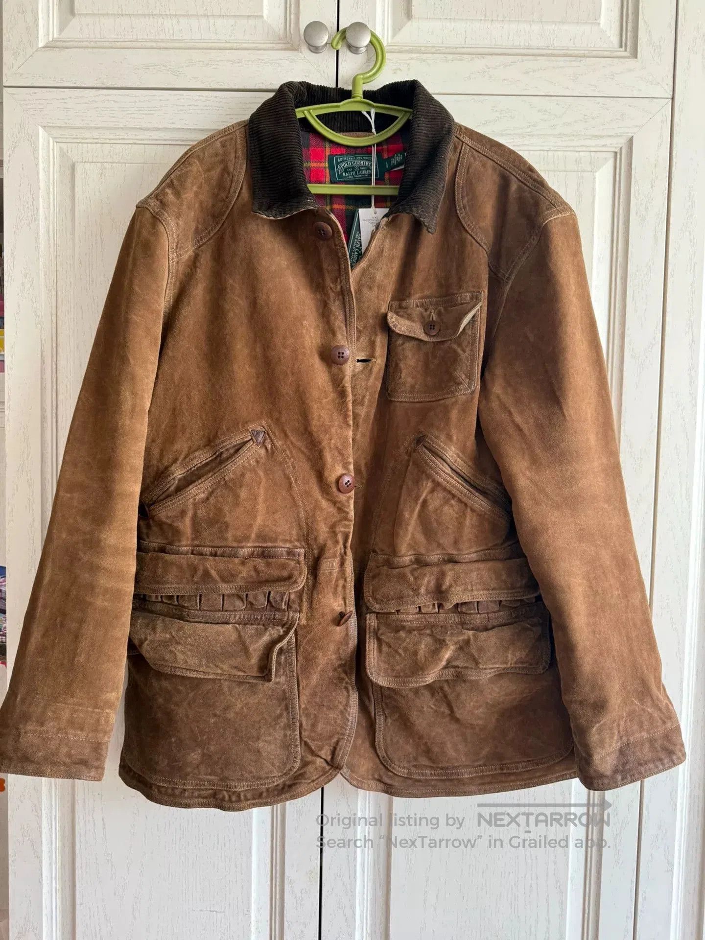 Polo Ralph Lauren Polo Ralph Lauren Suede Utility Jacket. Size US L / EU 52-54 / 3 - 1 Thumbnail