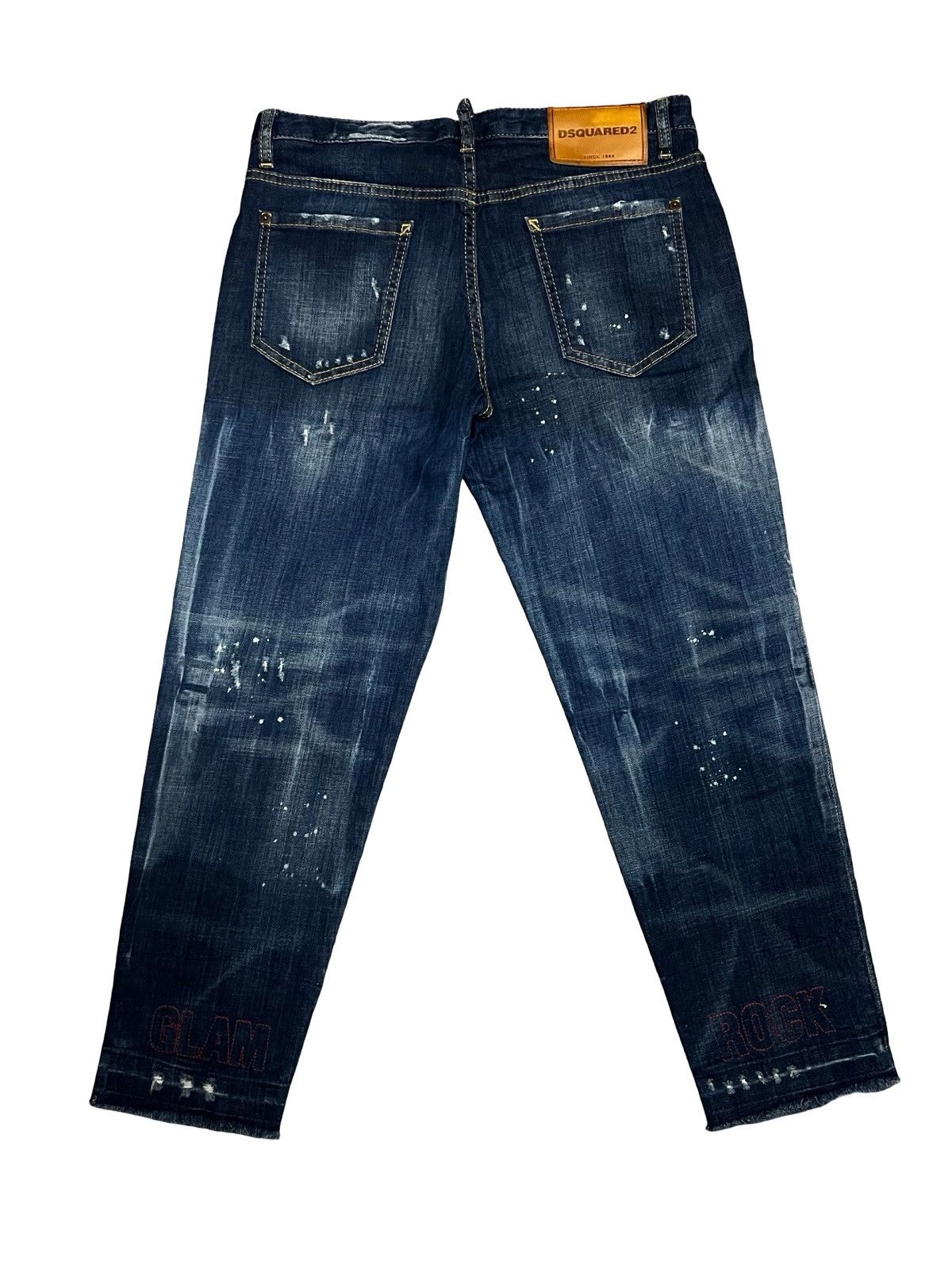 Dsquared2 Dsquared2 stretch-cotton distressed finish cropped jeans Size US 40 / EU 56 - 2 Thumbnail