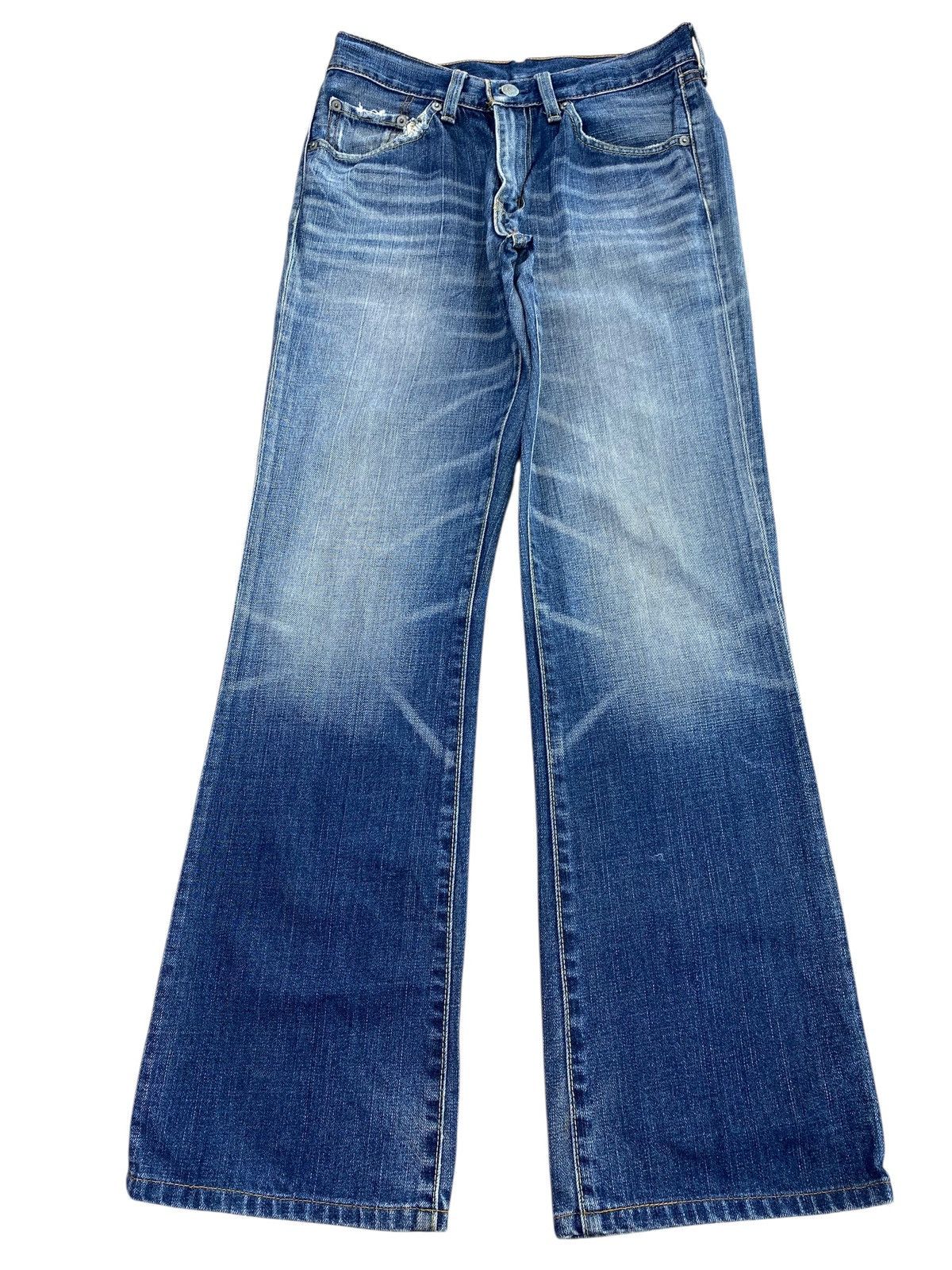 Levi's Levi’s Whiskers Faded Wash Style Loose Jeans Size US 29 - 1 Thumbnail