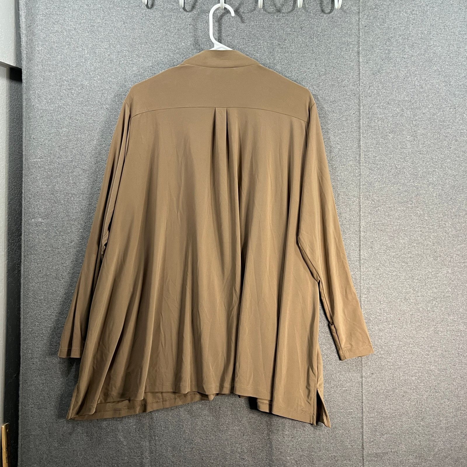 Other Attitudes by Renee Petite Como Jersey Dippy Cardigan Size XL / US 12-14 / IT 48-50 - 2 Thumbnail