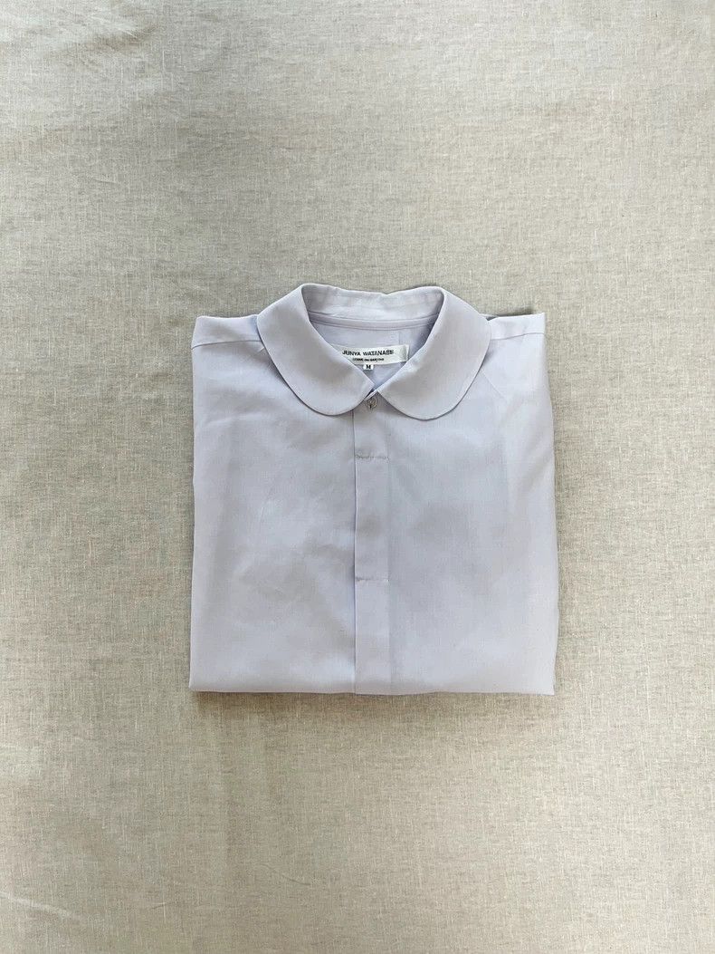 Junya Watanabe Junya Watanabe CDG Gray Long Sleeve Shirt Size M / US 6-8 / IT 42-44 - 1 Thumbnail