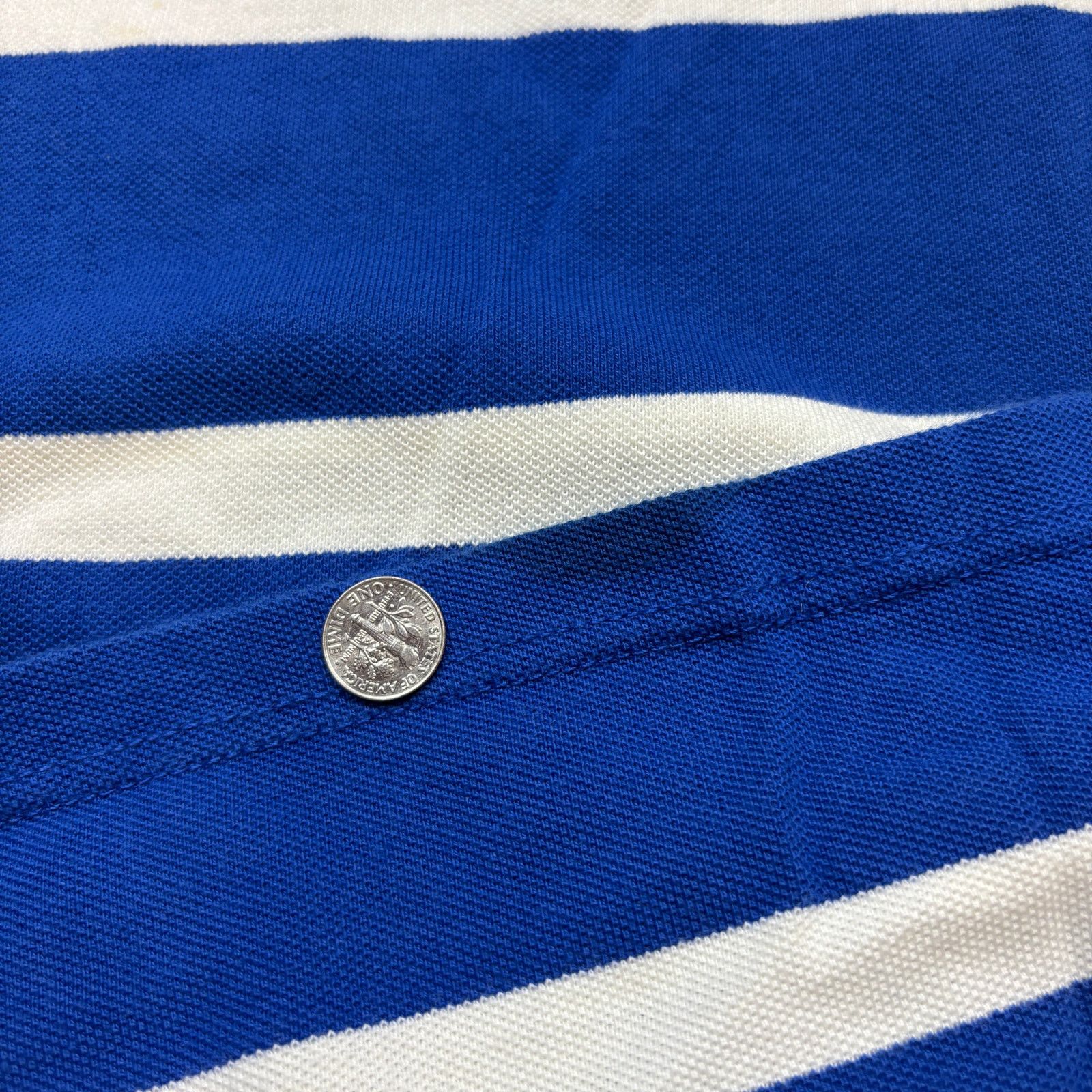 Polo Ralph Lauren VTG Polo Ralph Lauren Striped Polo Shirt Men's XL Old Money Size US XL / EU 56 / 4 - 9 Thumbnail
