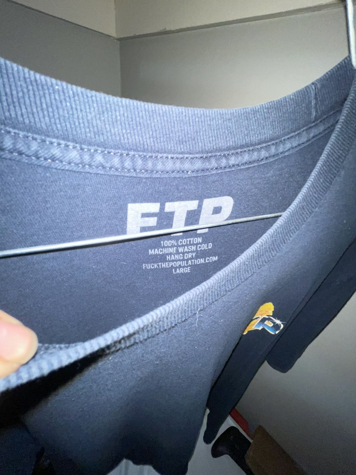 Fuck The Population FTP Badge Logo tee Size US L / EU 52-54 / 3 - 2 Thumbnail