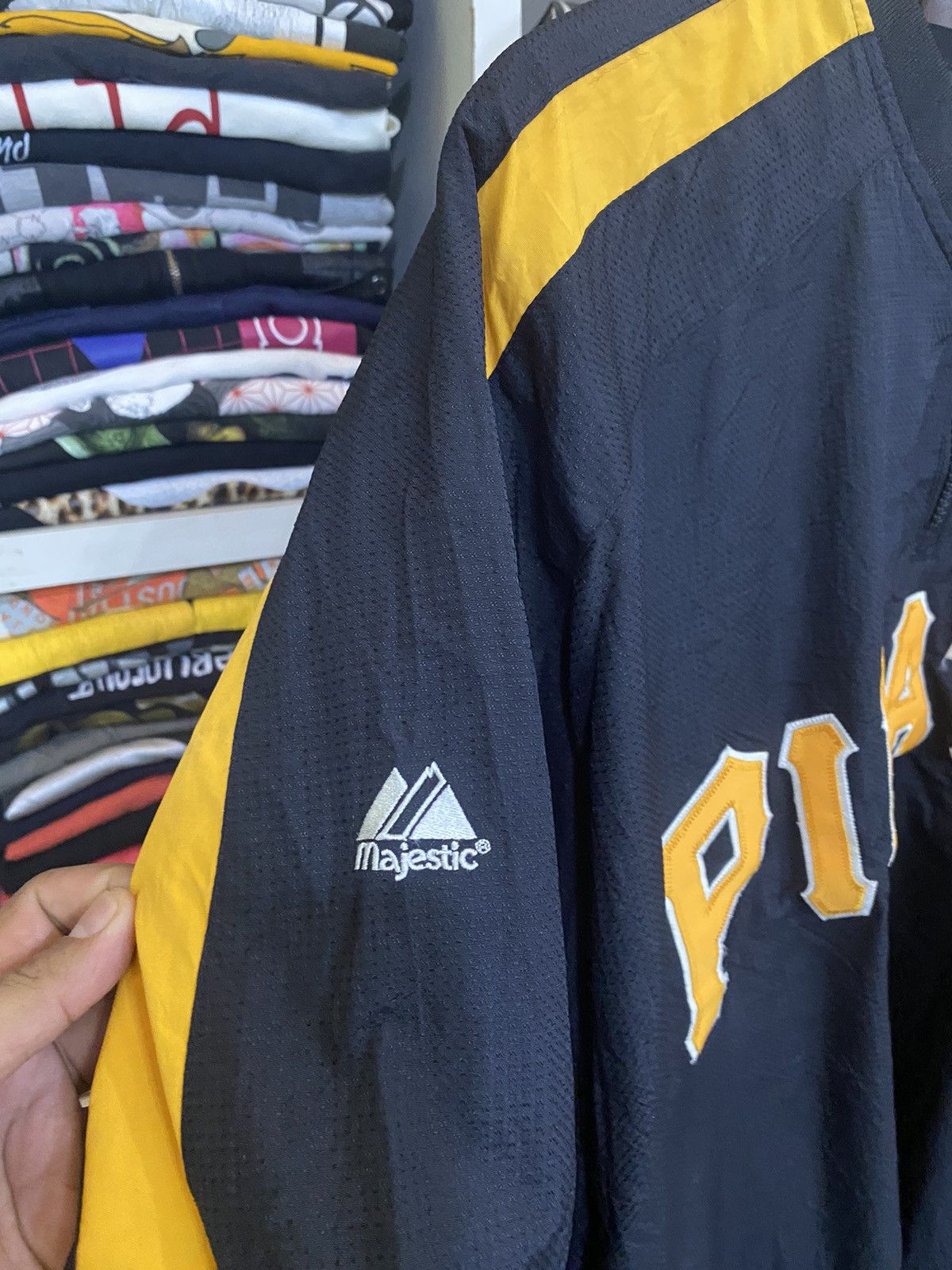 MLB × Majestic × Vintage Vintage MLB Pittsburgh Pirates Sweater Size US XXL / EU 58 / 5 - 7 Thumbnail