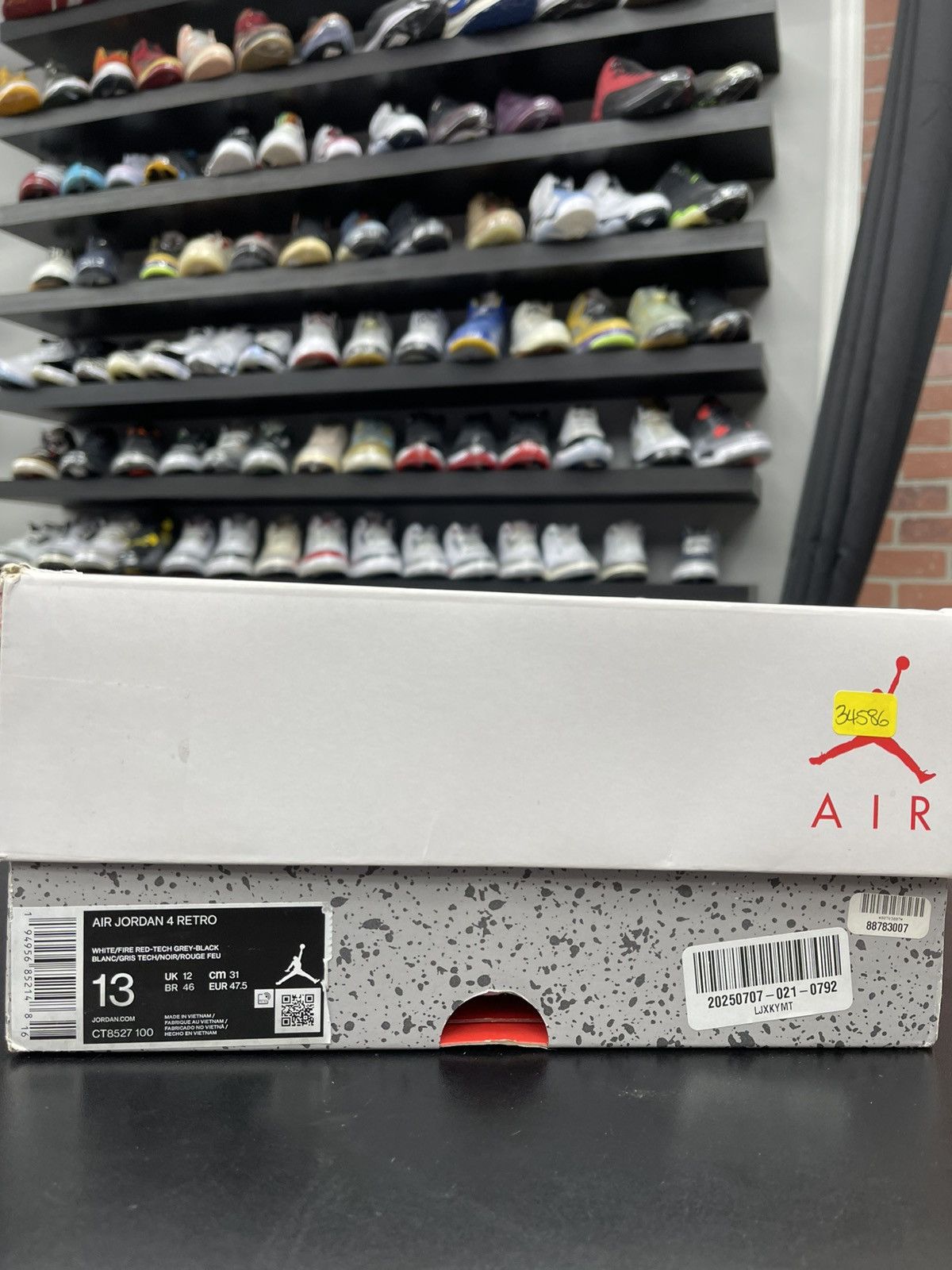 Jordan Brand Size 13 - Jordan 4 Retro White Oreo “2021” Size US 13 / EU 46 - 10 Thumbnail