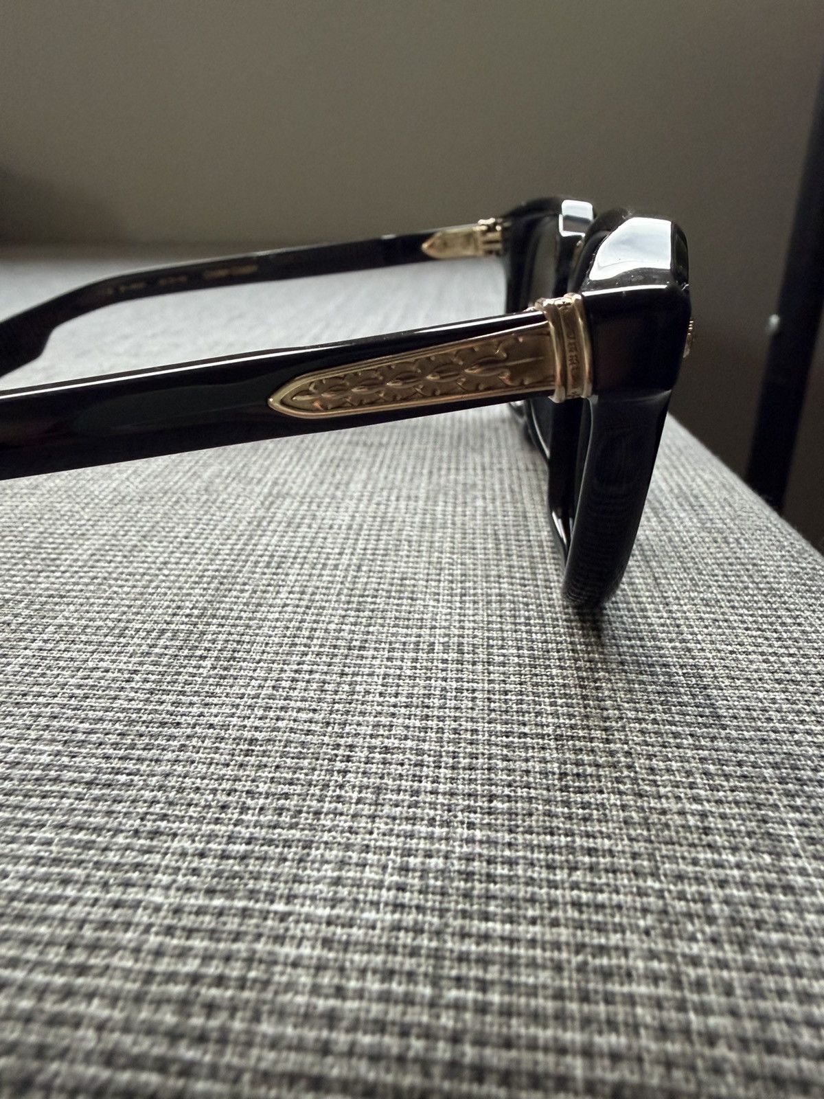 Chrome Hearts Chrome Hearts chirp chirp 18k gold glasses Size ONE SIZE - 5 Thumbnail