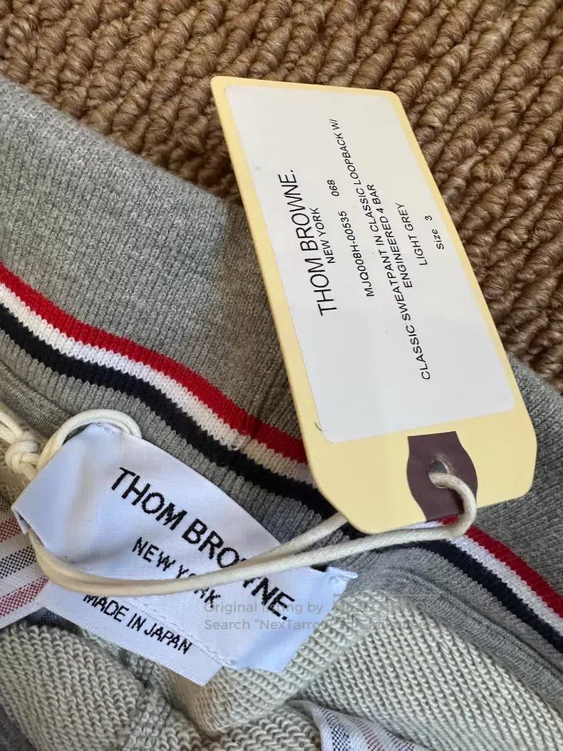 Thom Browne Thom Browne size 3 Classic Striped Athletic Pants Size US 31 - 3 Thumbnail