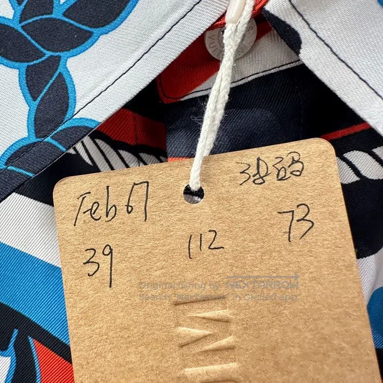 Louis Vuitton Louis Vuitton Nautical Chain Print Long Sleeve Shirt Size XS / US 0-2 / IT 36-38 - 5 Thumbnail