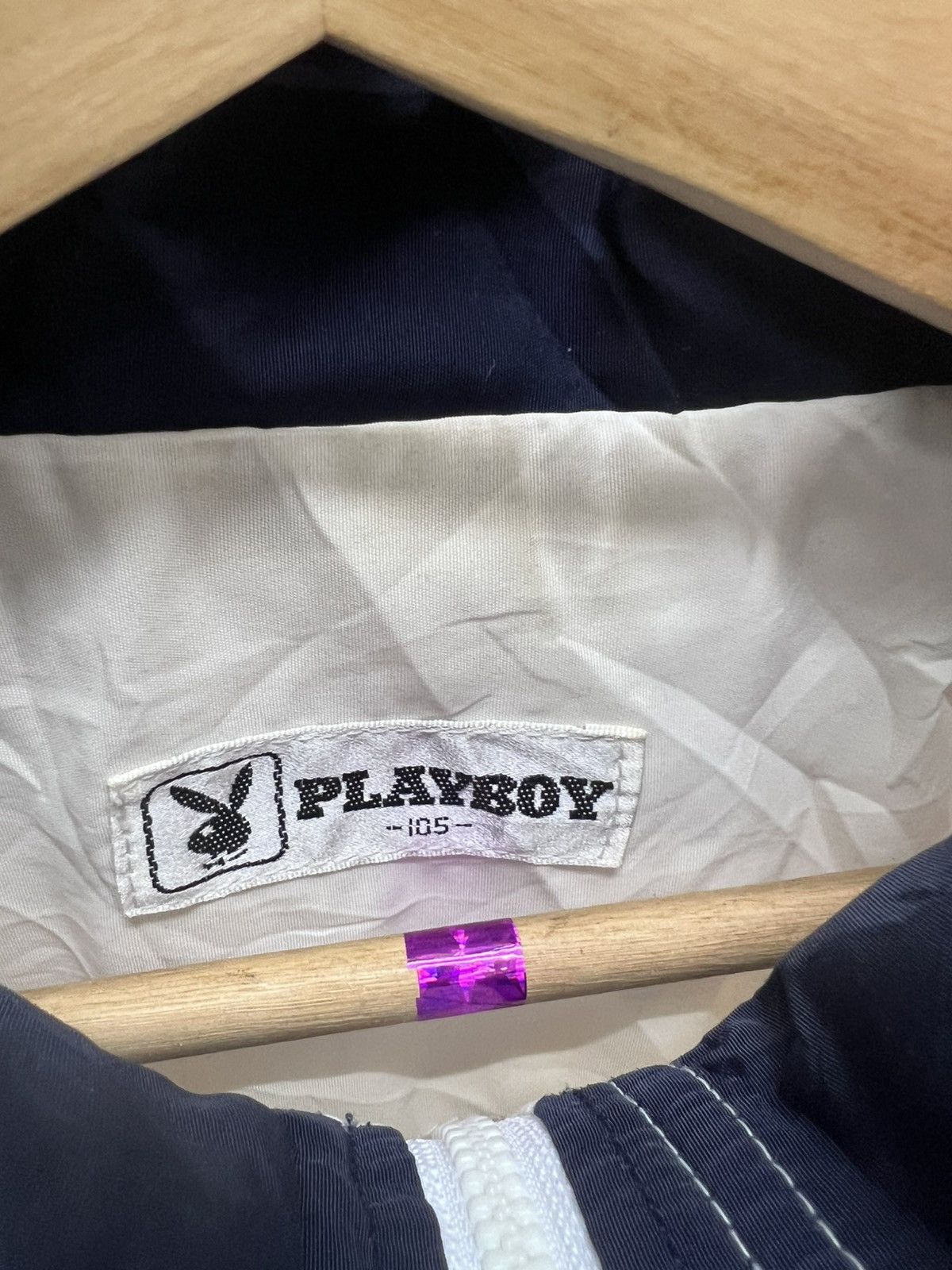 Playboy Vintage 90s Oversized Baggy Playboy Light Jacket Size US L / EU 52-54 / 3 - 6 Thumbnail