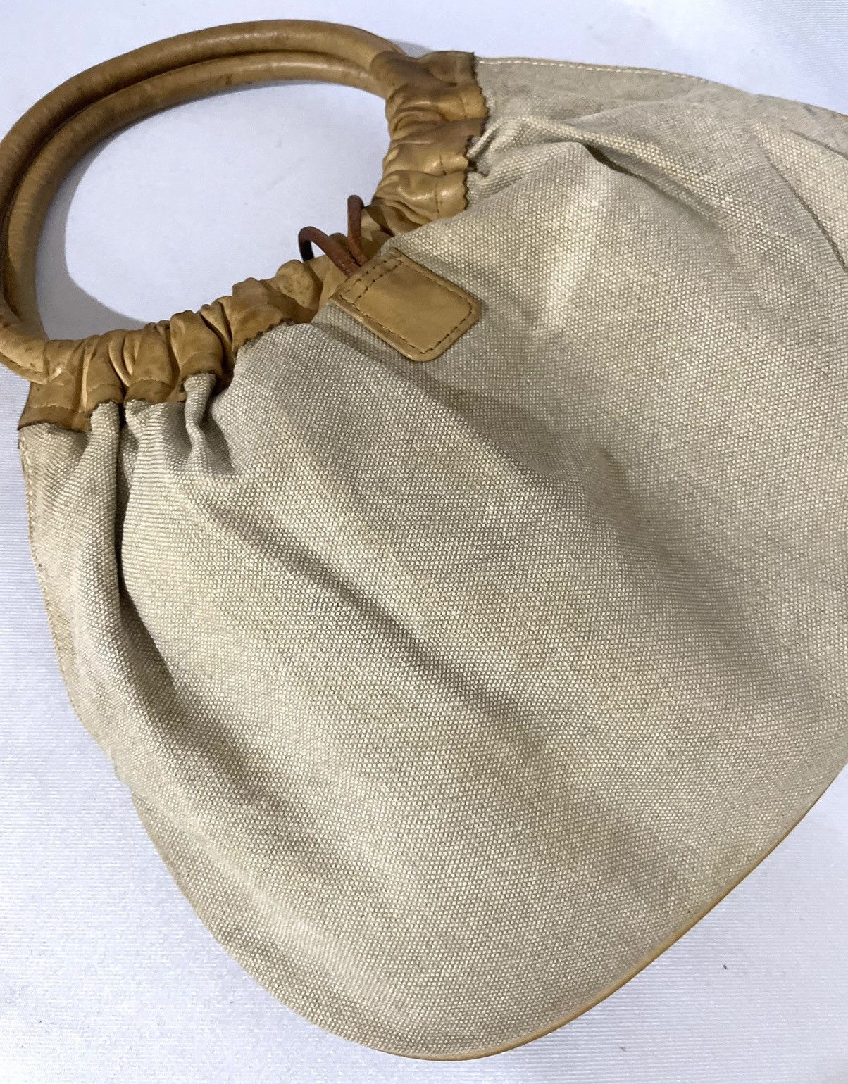 Vivienne Westwood Vintage Canvas Hobo Tote Bag - Medium Size ONE SIZE - 7 Thumbnail