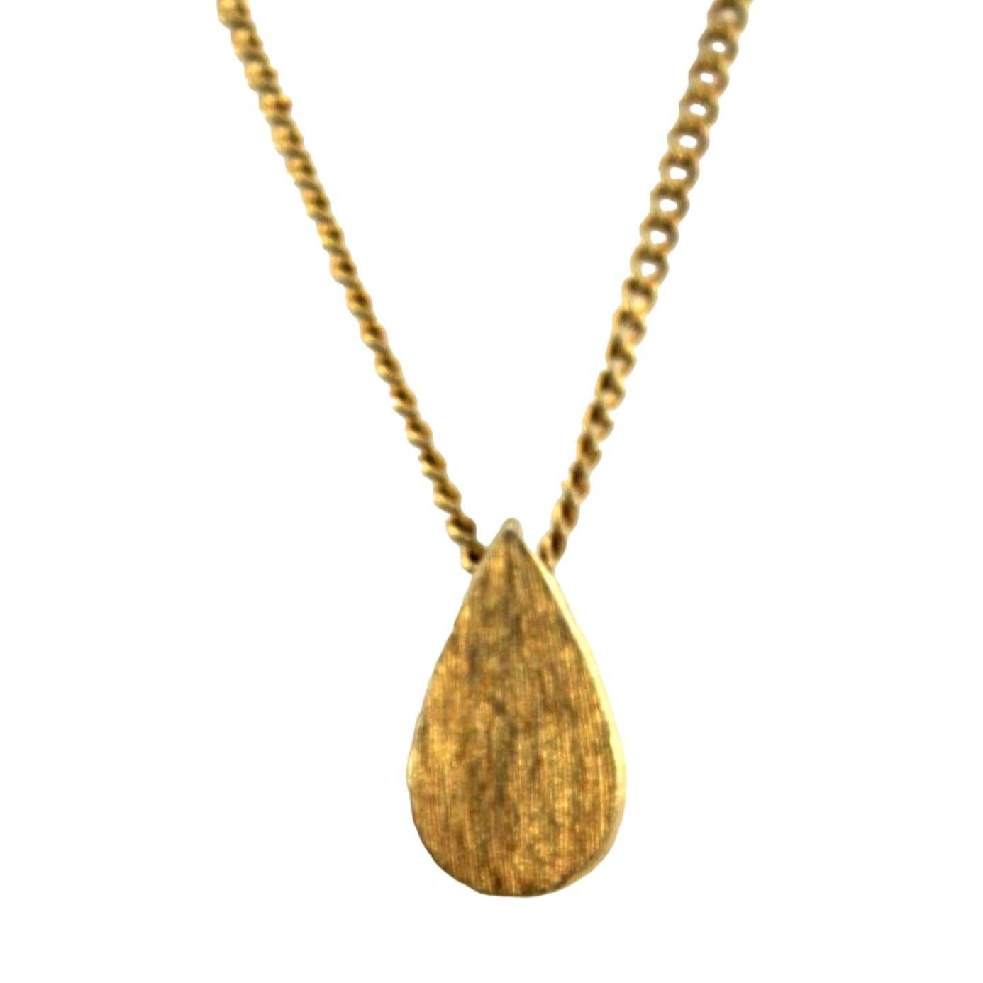 Other Vintage Avon Pendant Red Faux Ruby Teardrop July Chain Size ONE SIZE - 2 Thumbnail
