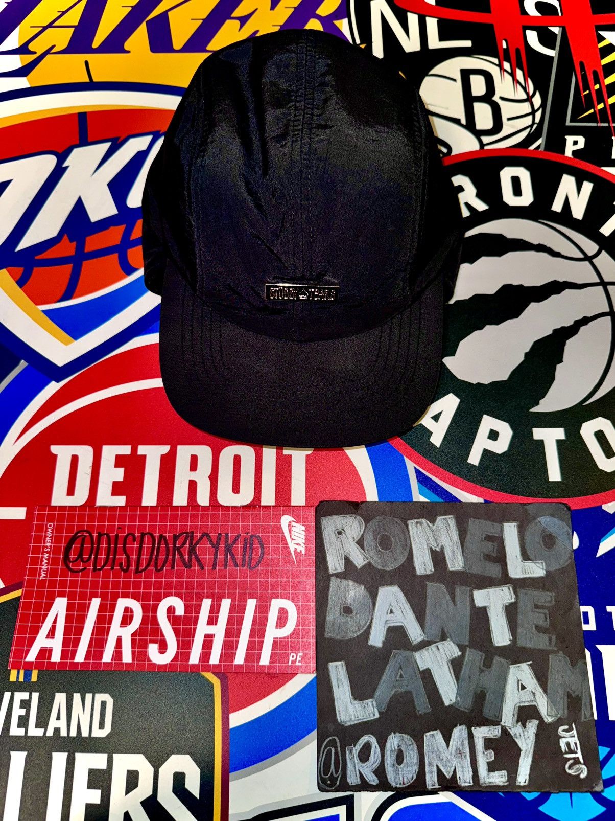 DENIM TEARS × Stussy Stussy Denim Tears Earflap Cap size L
