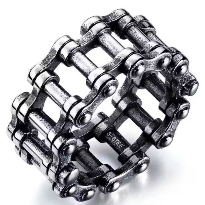Jewelry Vintage Bicycle Chain Ring Size ONE SIZE - 3 Thumbnail