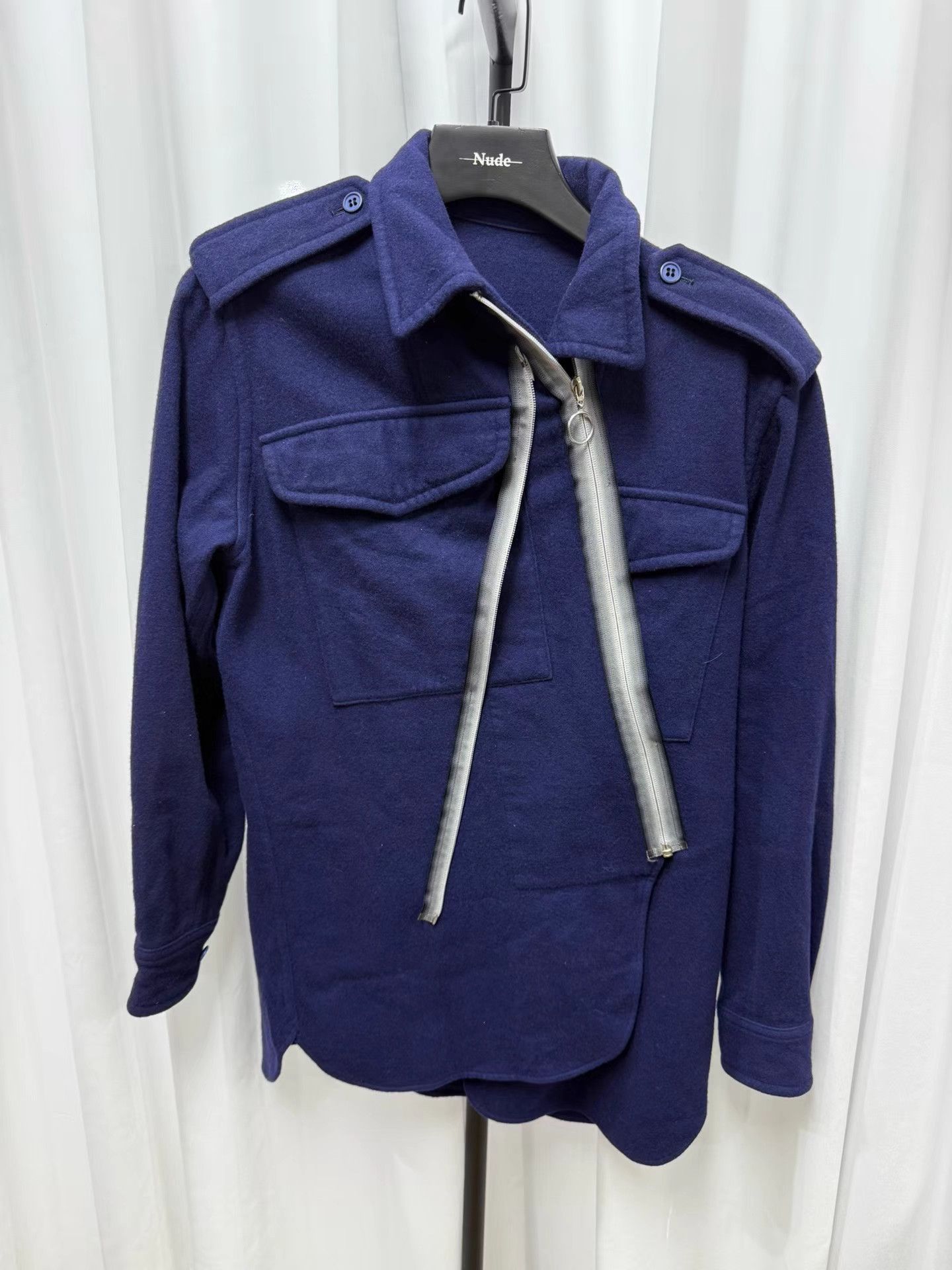 Yohji Yamamoto Yohji Yamamoto Main Line Gradient Zip Jacket K20 Size US M / EU 48-50 / 2 - 8 Thumbnail