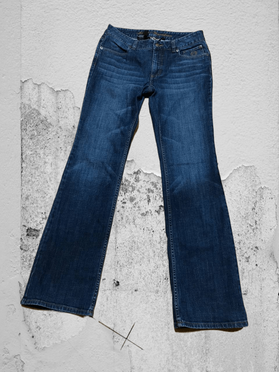 Harley Davidson blue jeans Y2K Harley Davidson vintage luxury Denim pants Size 30" / US 8 / IT 44 - 1 Thumbnail